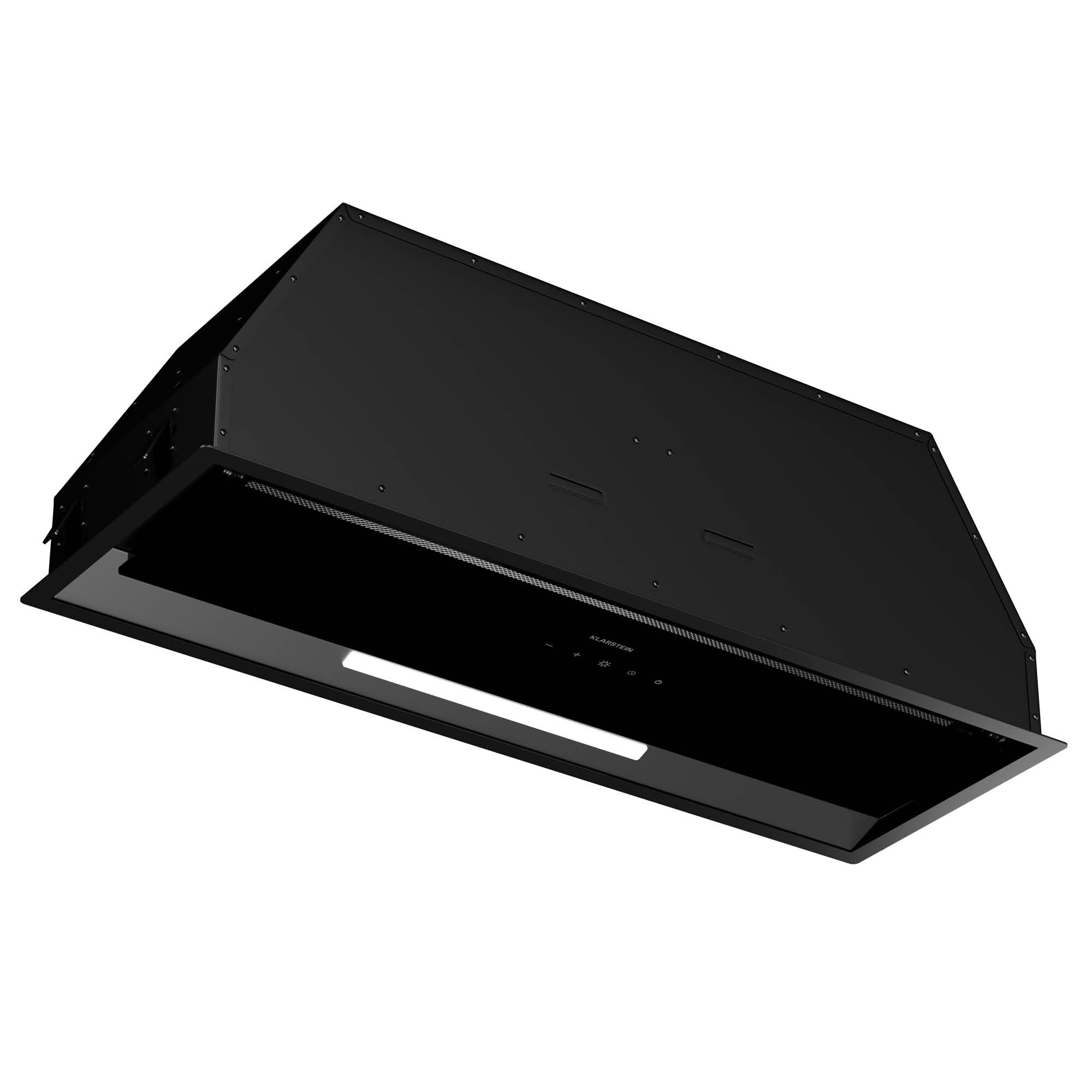 Ventimate Dunstabzugshaube | Touch Control | Abluft/Umluft | EEK A+ | 3 Stufen | LED | leise Schwarz - Bild 1