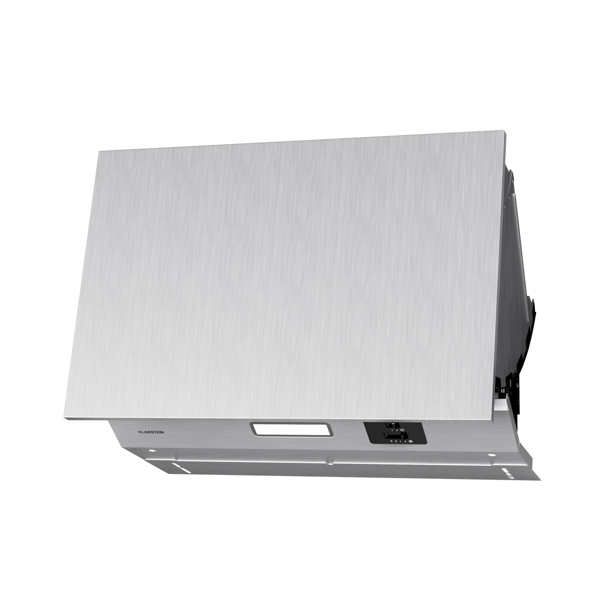 Swift Square Dunstabzugshaube | Einbauhaube | 402 m&sup3;/h | EEK C | Abluft/Umluft | LED Silbermetallik - Bild 1