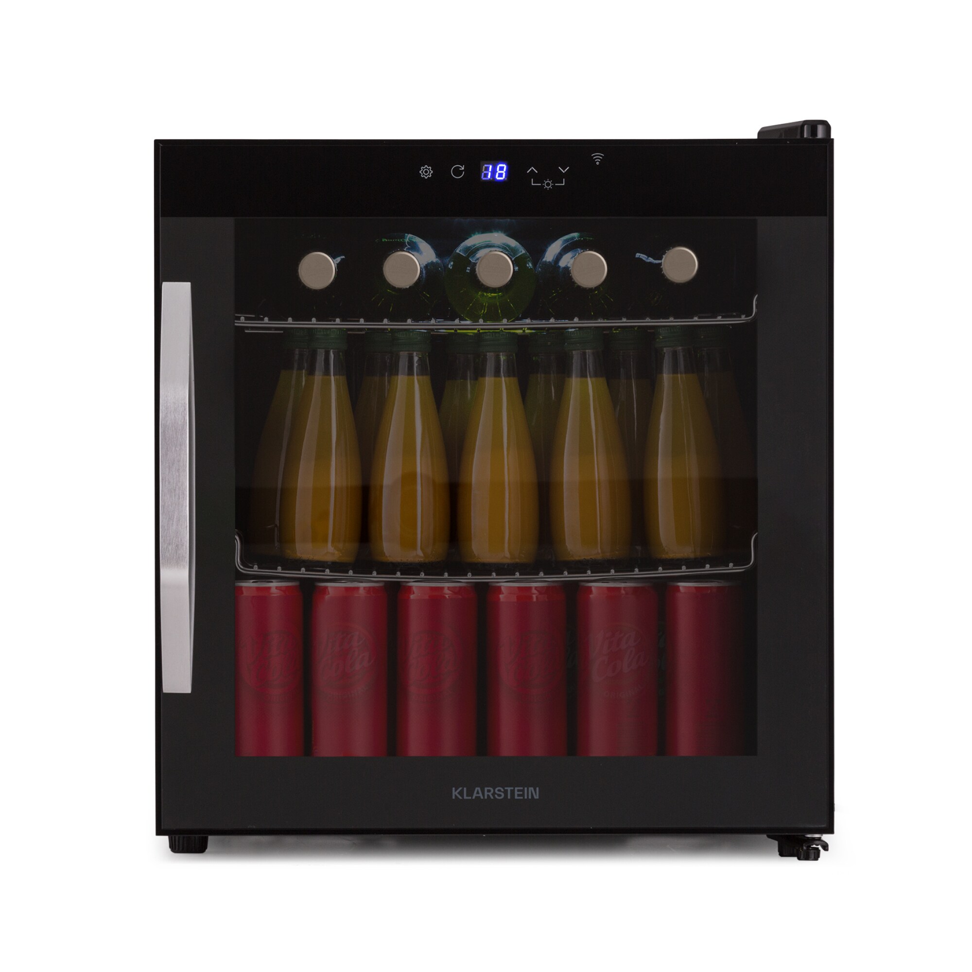 Coachella 50 Onyx K&uuml;hlschrank 47 Liter WiFi-Funktion Hintergrundbeleuchtung Schwarz 50 Liter - Bild 1