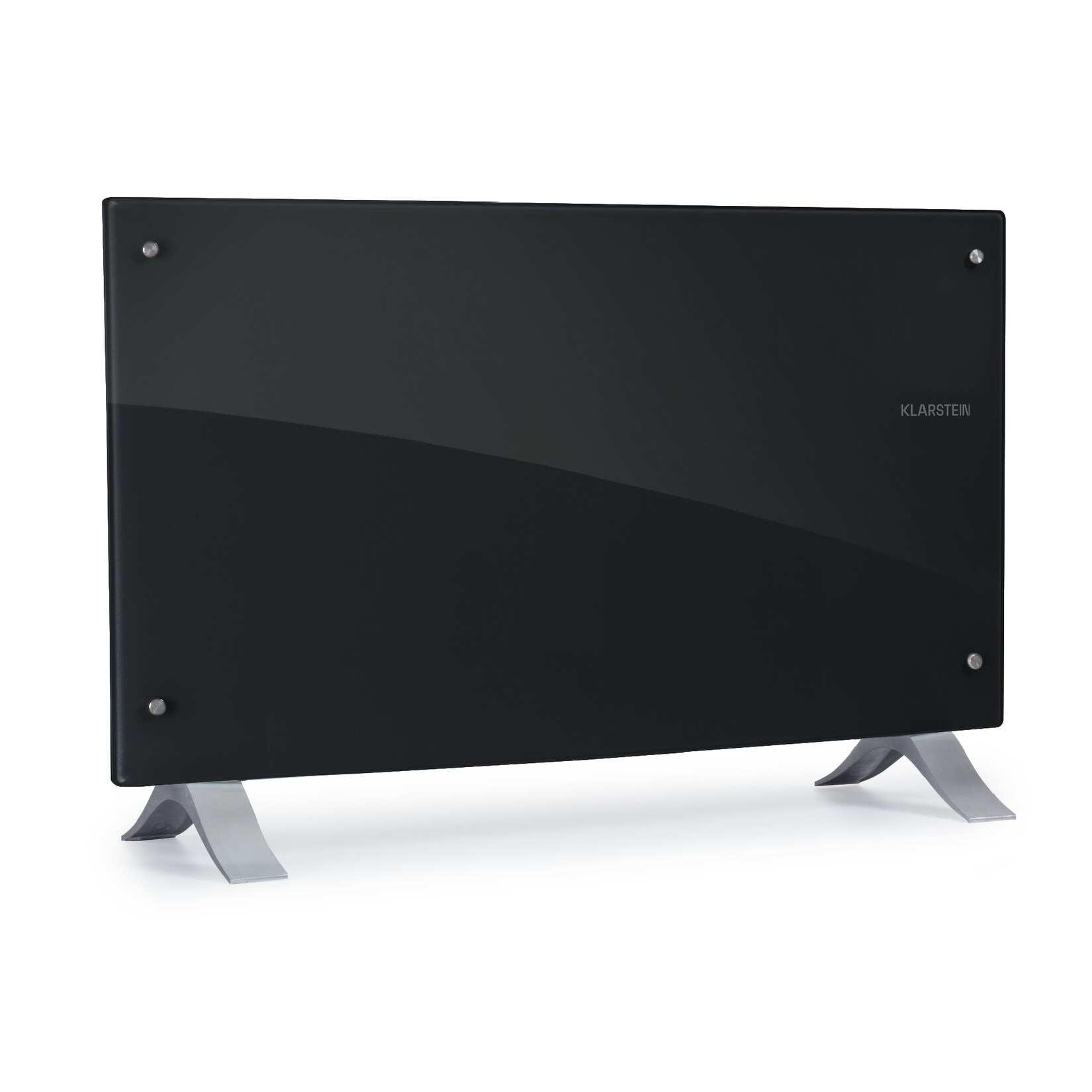 Bornholm Curved Ambient Konvektions-Heizgerät 1000/2000 W Schwarz