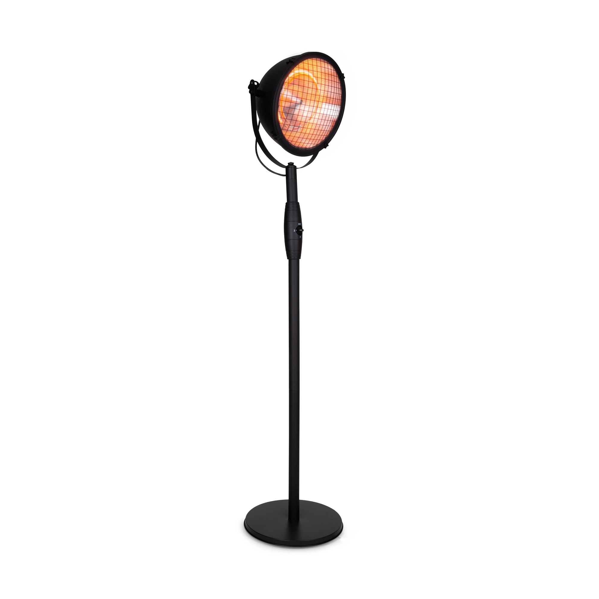 Heatspot Terrassenheizstrahler 900/1200/2100 W IR ComfortHeat Schwarz - Bild 1