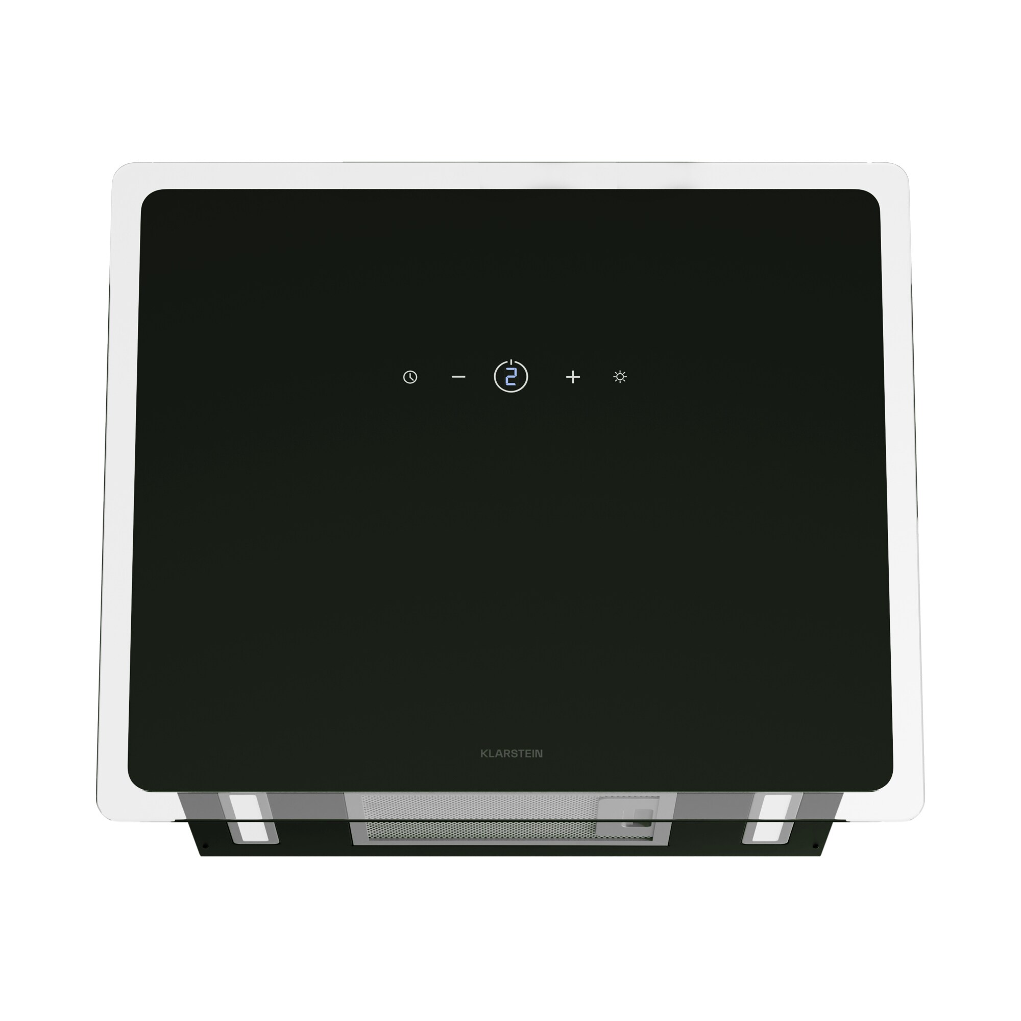 AlizeEdge Dunstabzugshaube | Touch | Flach | Leise | Bauweise | A+ Schwarz - Bild 1