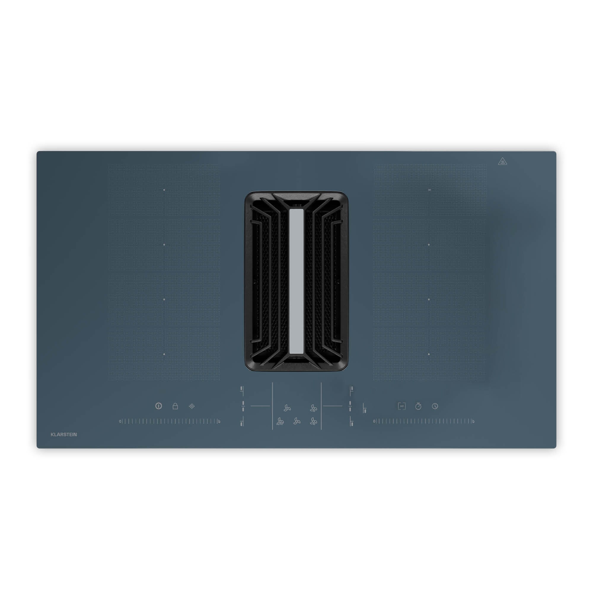 AirJet FlexPro Down Air System | Induktionsherd + Abzugshaube | Flexzone | Booster Anthrazit - Bild 1