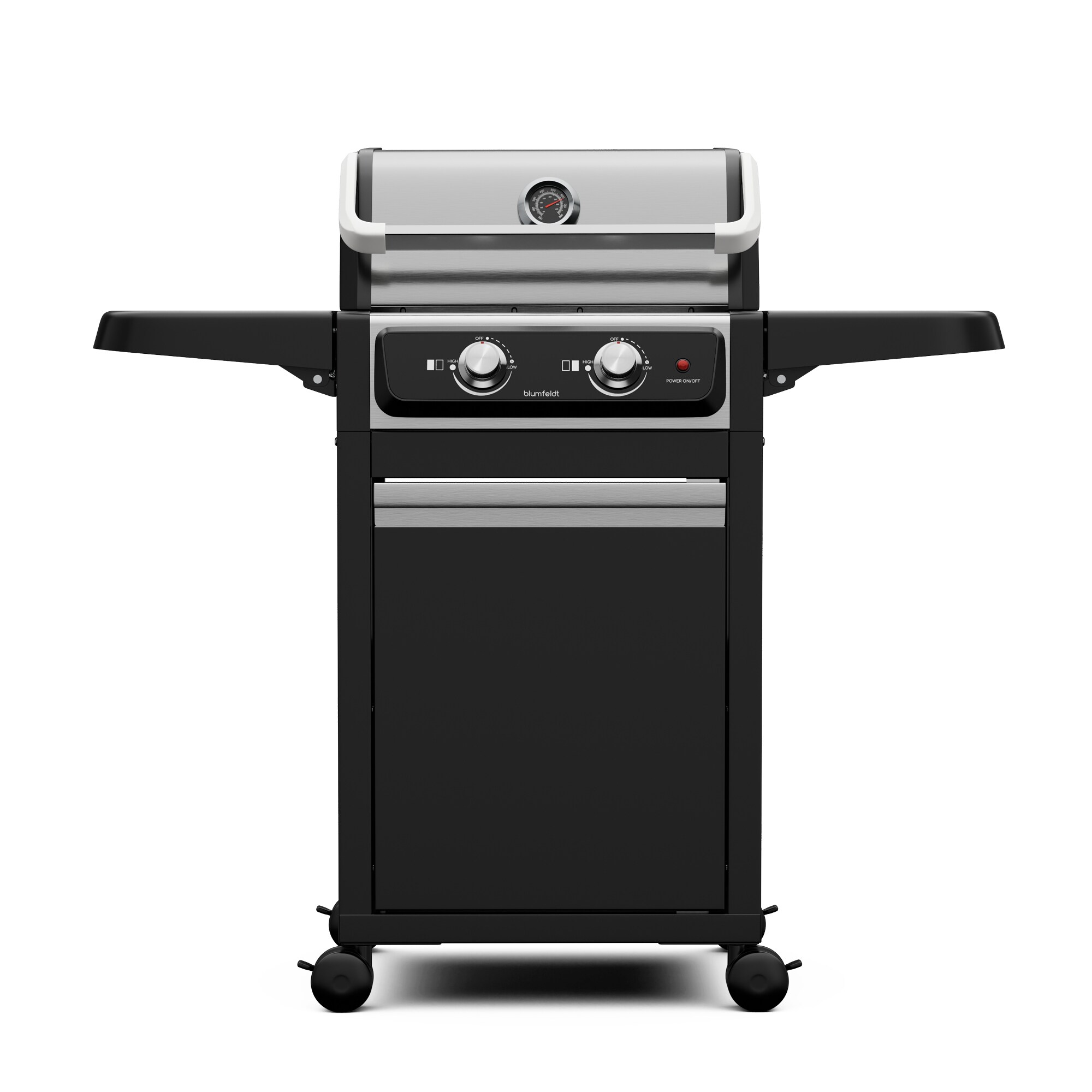 ElectricPro Elektrogrill | Leistungsstark | Klappbare Seitentische | Thermometer integriert - Bild 1