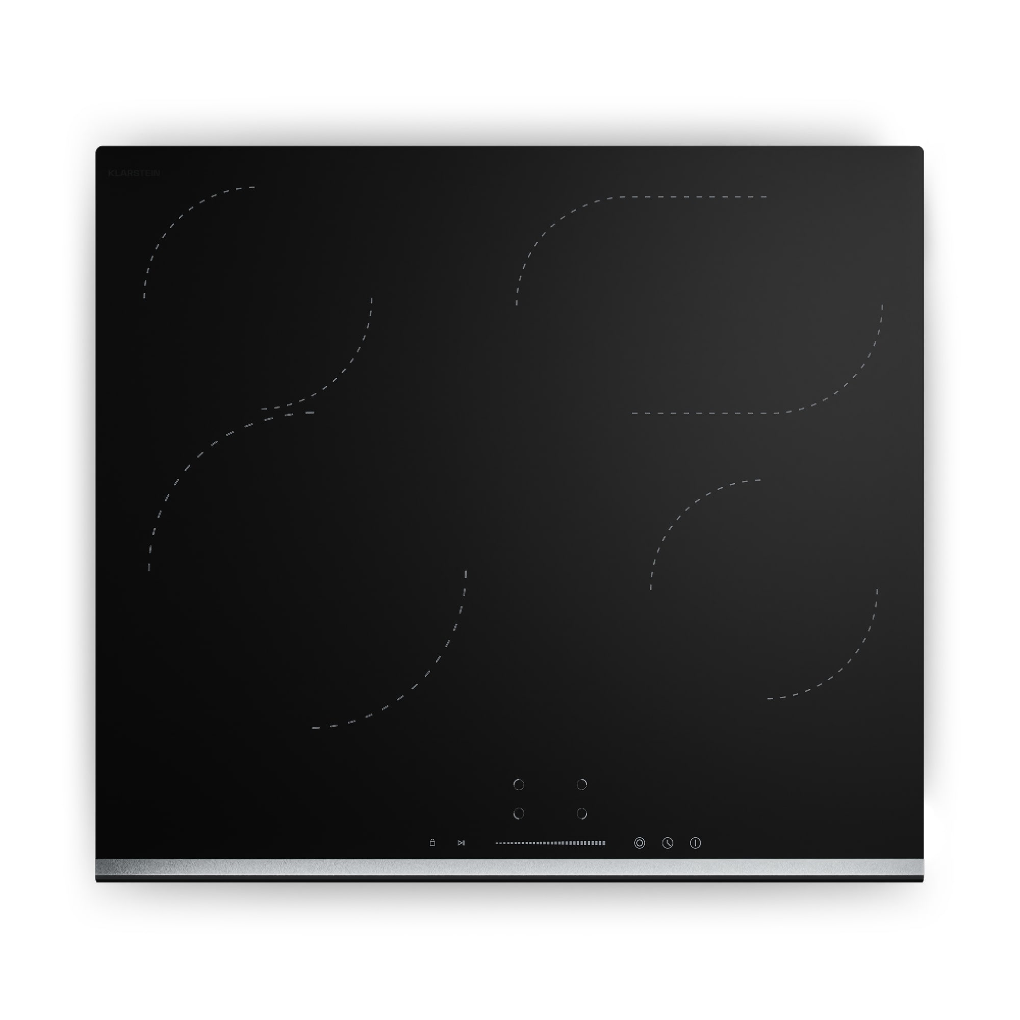 Verosteel Glaskeramik-Kochfeld | 4 Zonen | Minimalistisch, Kraftvoll | 6600&nbsp;W | 60&nbsp;cm - Bild 1