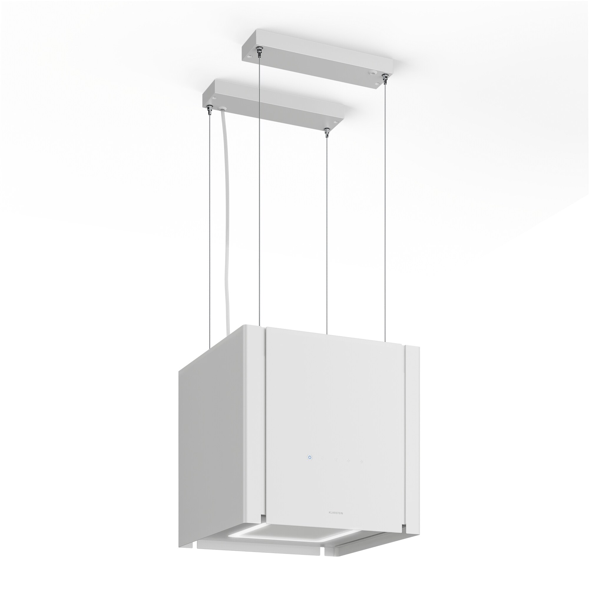 Velaire Dunstabzugshaube Liftfunktion 40 cm | Edel, minimalistisch, kraftvoll | EEC A++ | 601 m&sup3;/h Wei&szlig; - Bild 1