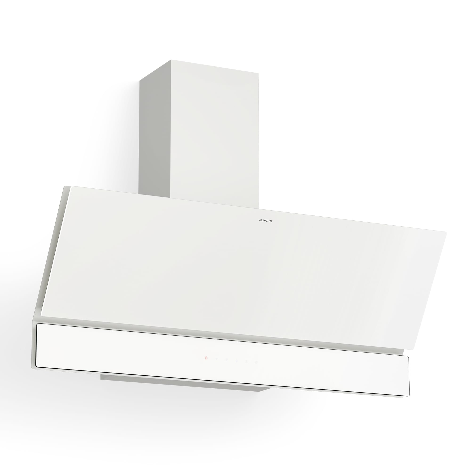 Velaire Dunstabzugshaube   Edel, minimalistisch, kraftvoll   Energieklasse A++   820&nbsp;m³/h   90&nbsp;cm Weiß