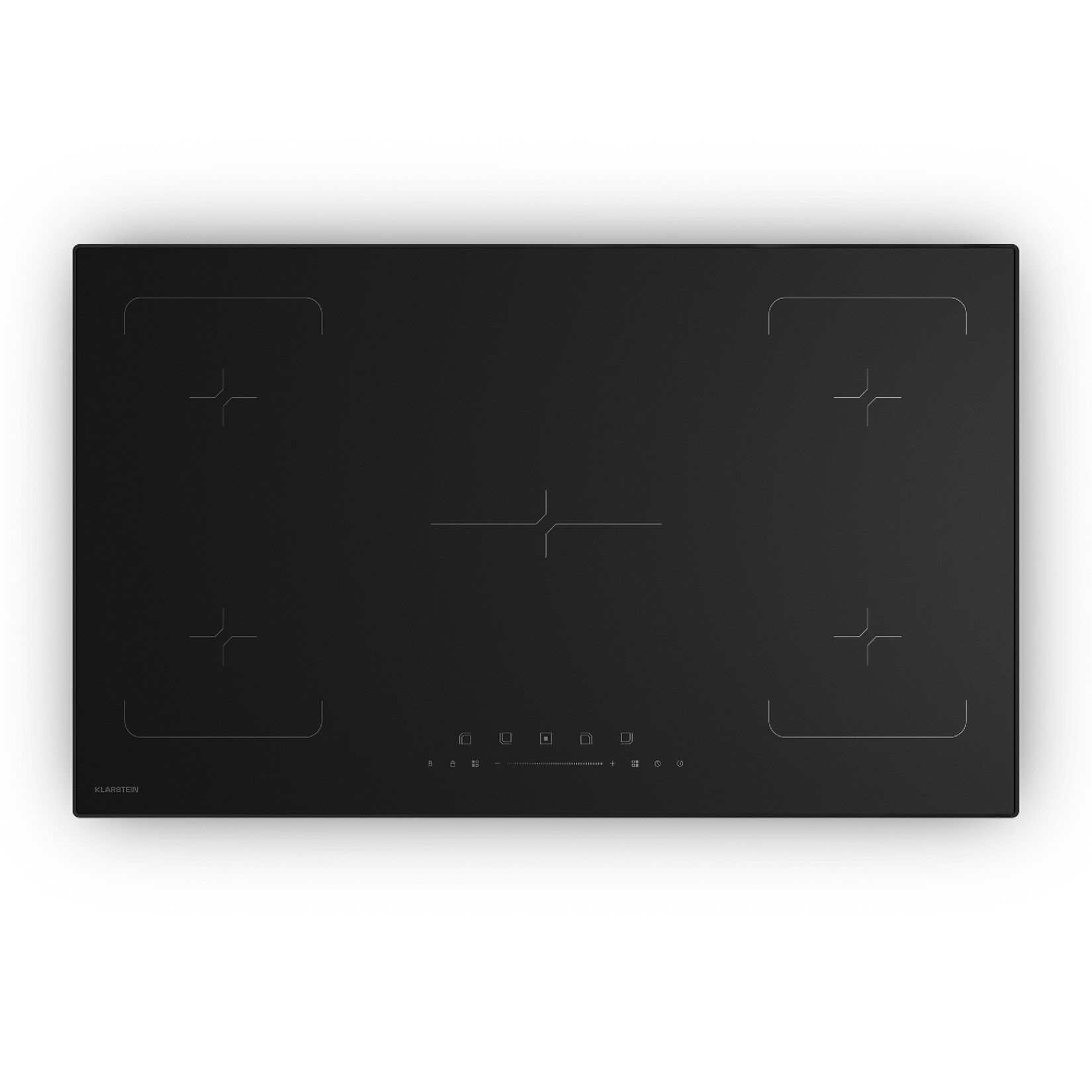Velaire Induktionskochfeld   Edel, minimalistisch, kraftvoll   5 Kochzonen   7200 W   90 cm Schwarz 5