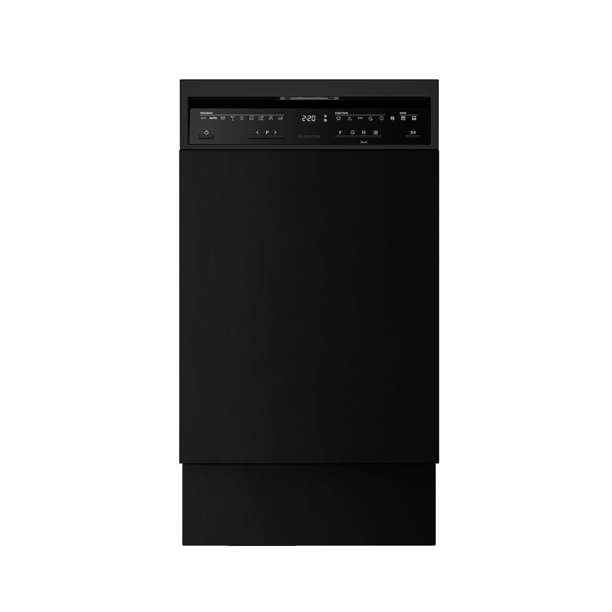 Velaire Freistehender Geschirrspüler   Minimalistisch, Kompakt, Kraftvoll   EEC B   45 cm
