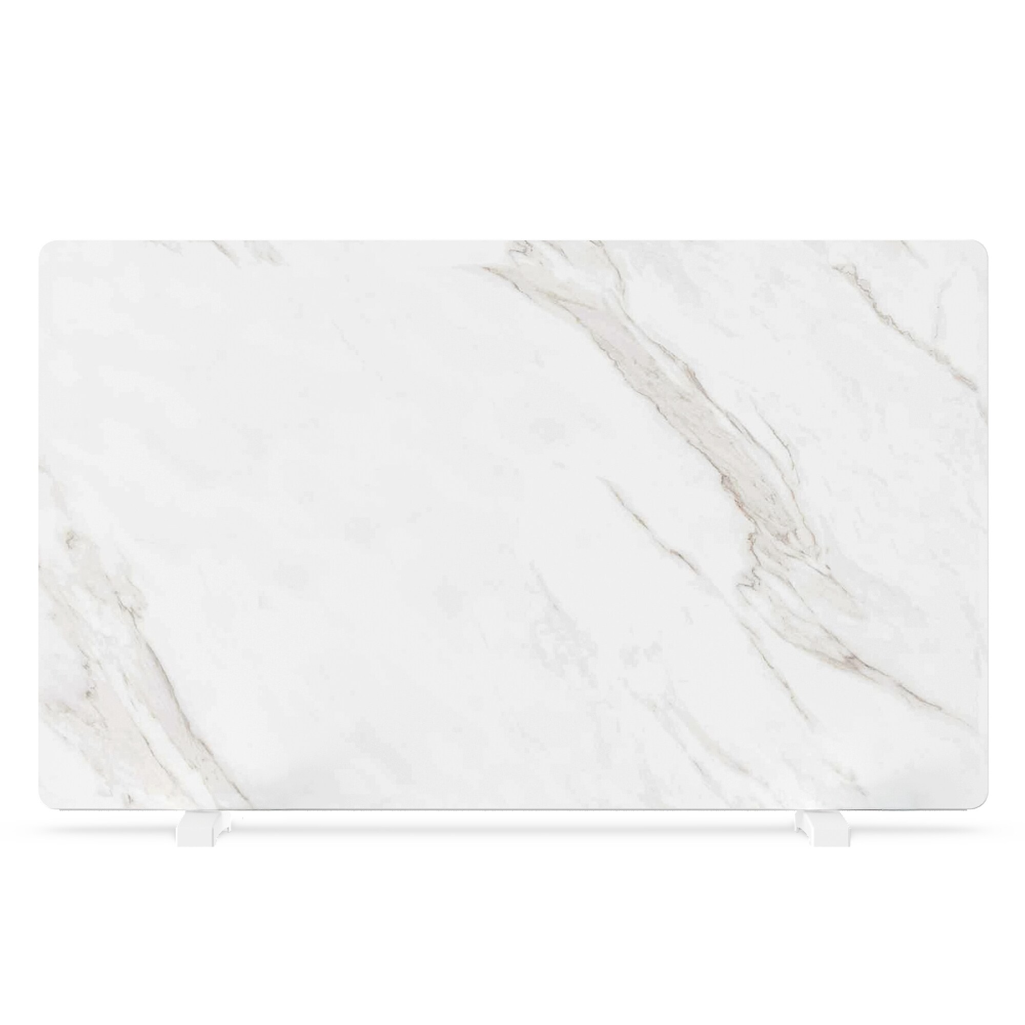 MarmoHeat Infrarot-Panel | 600&nbsp;W | 5 - 9&nbsp;m&sup2; | Marmor-Design | 70&nbsp;cm x 100&nbsp;cm Wei&szlig;er Marmor 600 W - Bild 1