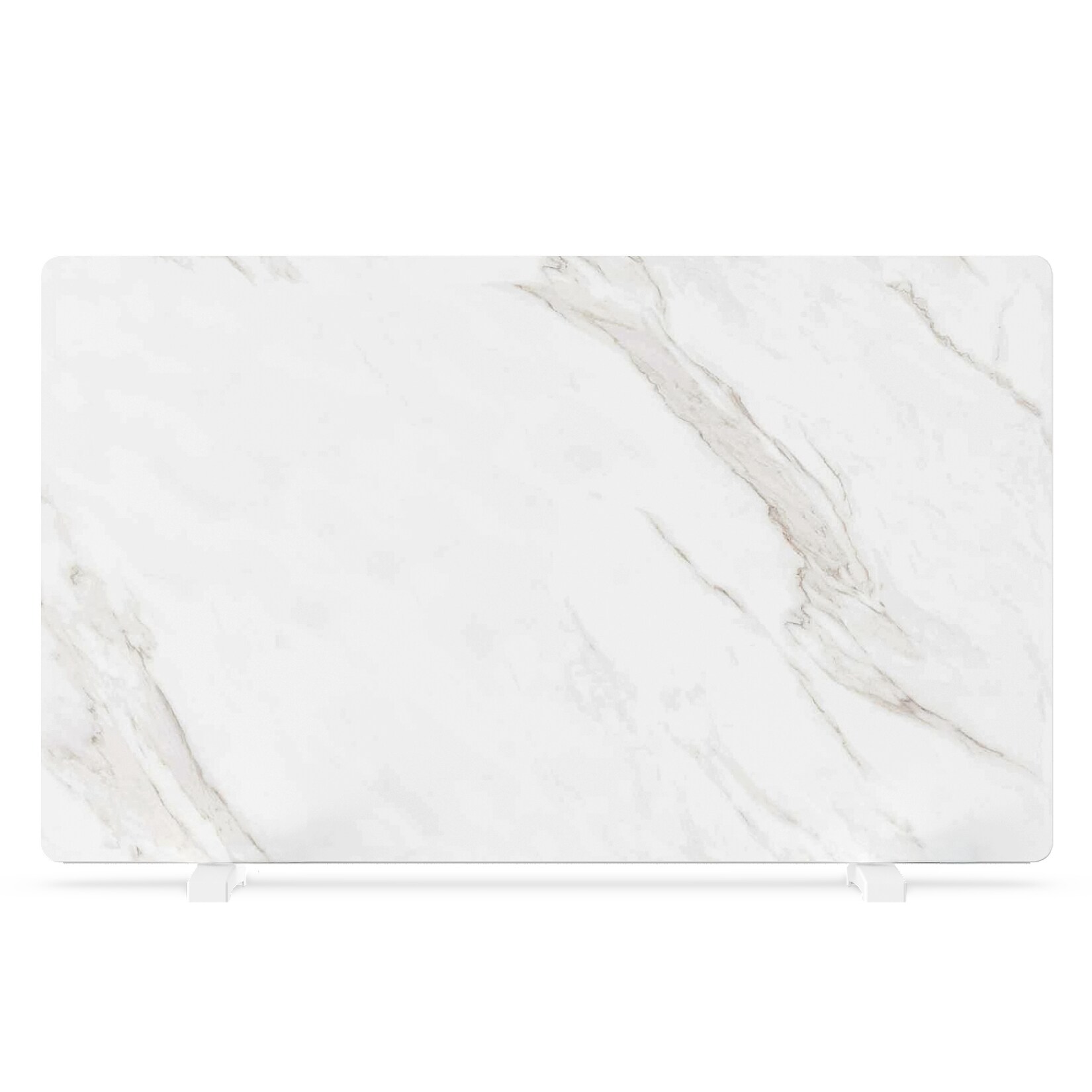 MarmoHeat Infrarot-Panel 600 W 5 - 9 m² Marmor-Design 70 cm x 100 cm Weißer Marmor 600 W