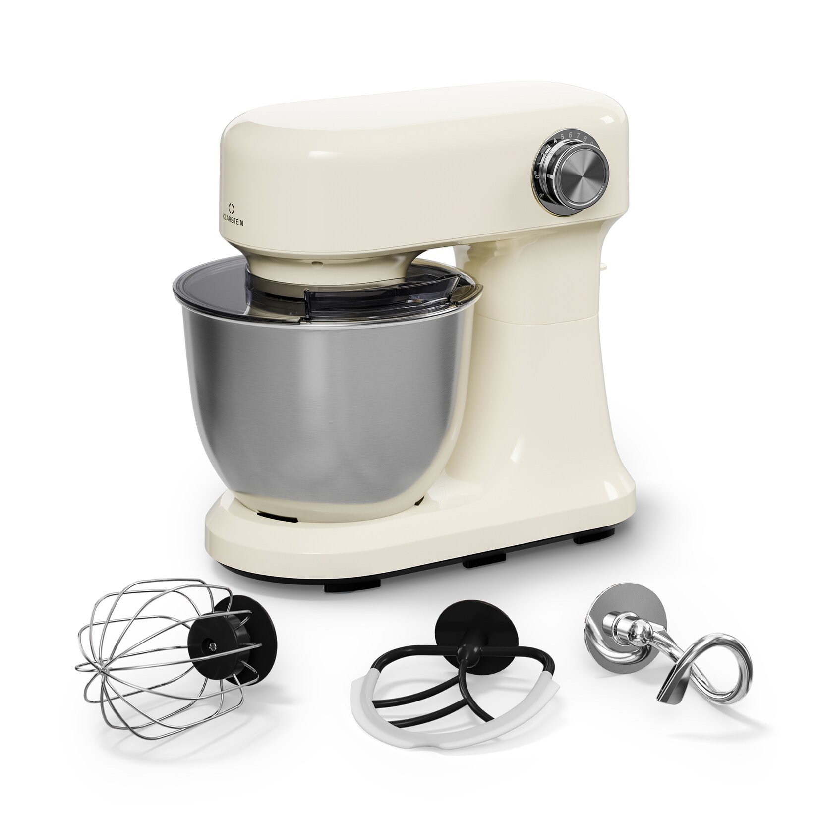 Bella Evo Küchenmaschine   Planetarisches Rührsystem   3 Rühraufsätze   1500&nbsp;W    Creme