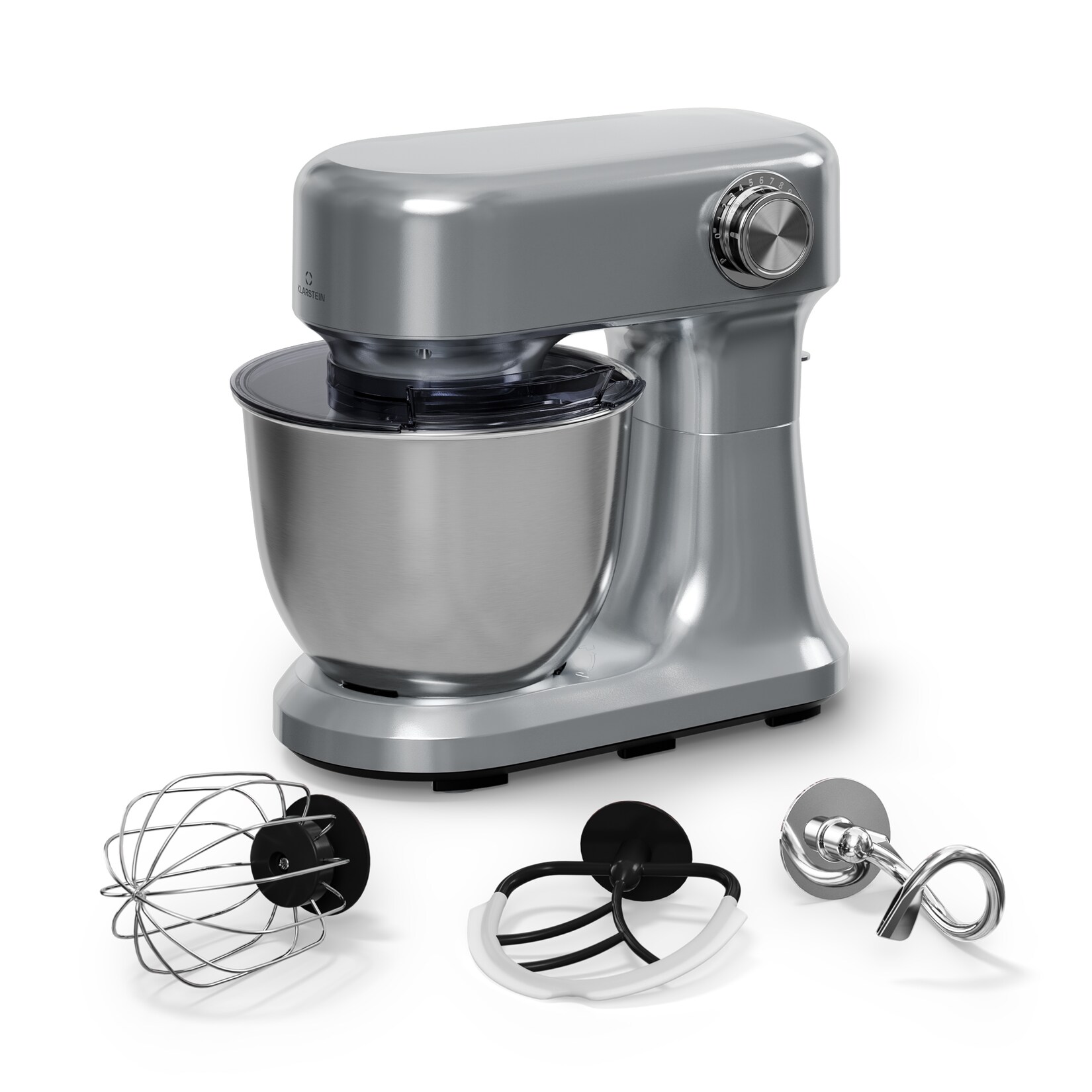 Bella Evo Küchenmaschine   Planetarisches Rührsystem   3 Rühraufsätze   1500&nbsp;W    Silber
