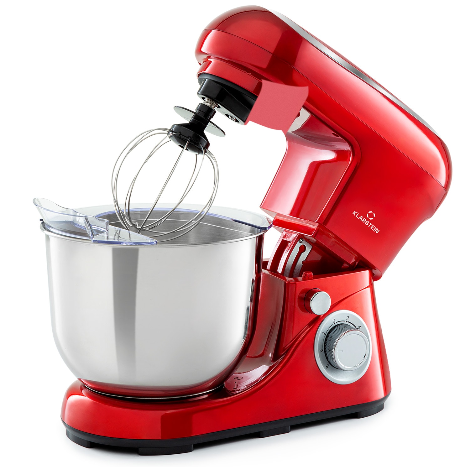 Bella Pico 2G K&uuml;chenmaschine 1300W 1,7PS 6 Stufen 5 Liter Rot - Bild 1