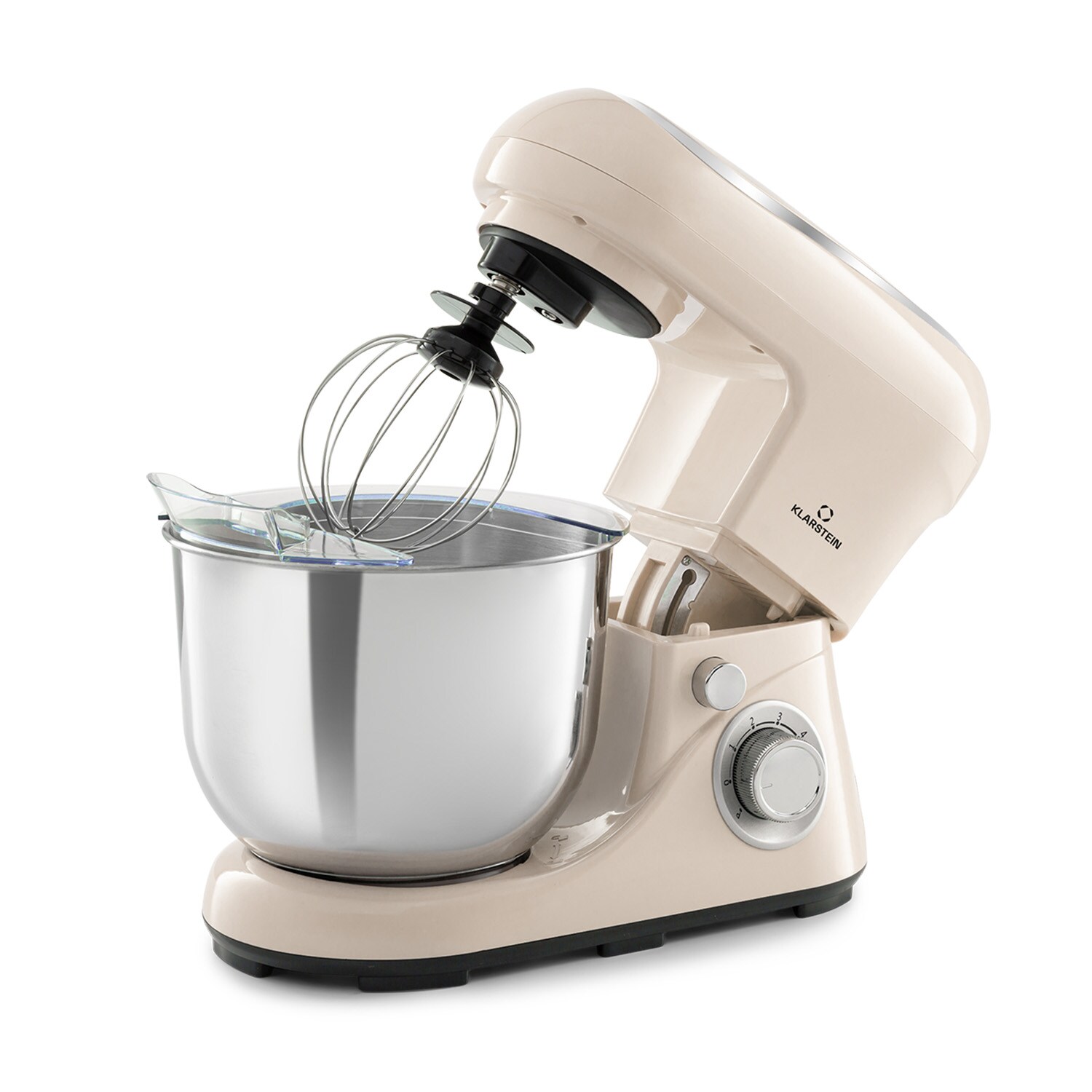 Bella Pico  Küchenmaschine 1300W 1,7PS 6 Stufen 5 Liter Creme