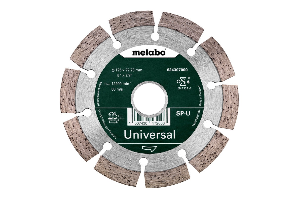 Diamanttrennscheibe 125x22,23mm, SP-U, Universal SP (624307000) - Bild 1