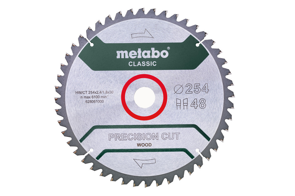 S&auml;geblatt "precision cut wood - classic", 254x2,4/1,8x30, Z48 WZ 5&deg;neg. (628061000) - Bild 1