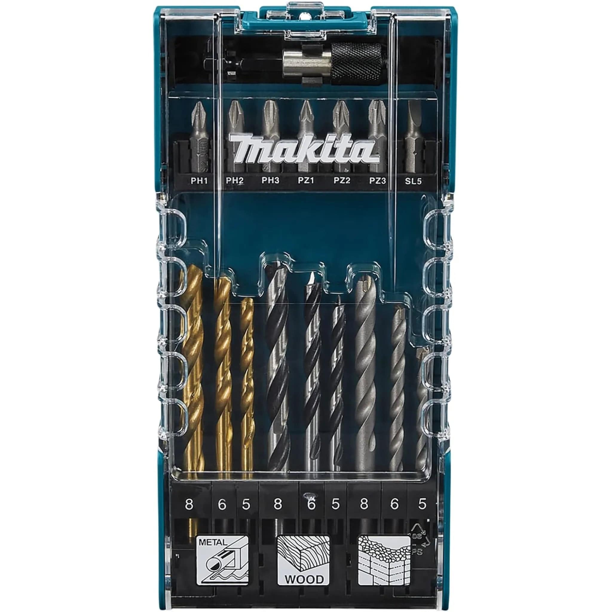 Makita Bohrer-Bit-Satz 17tlg. - D-74887 - Bild 1