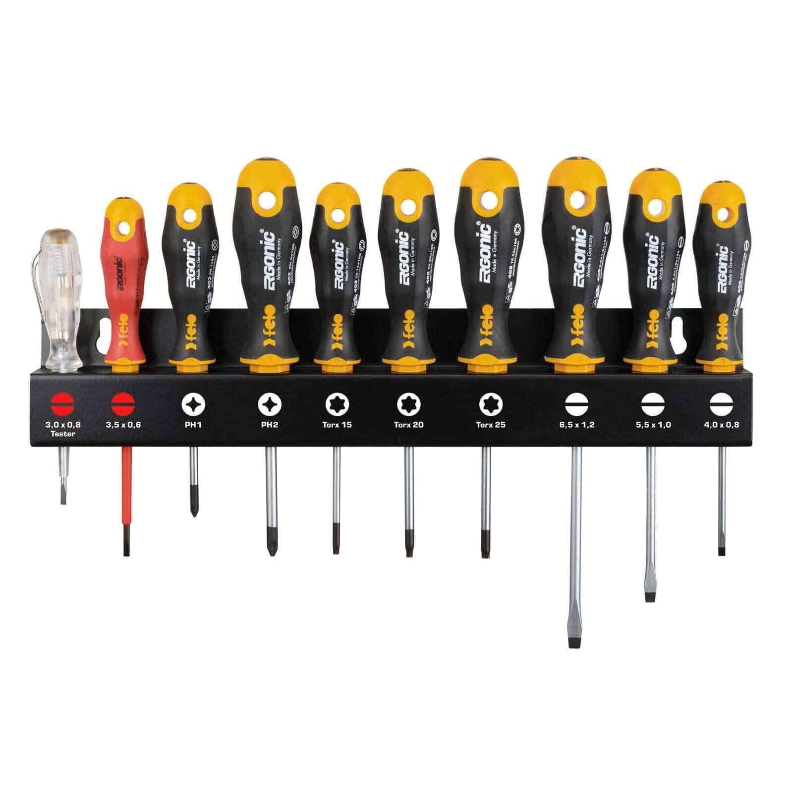 Felo Schraubendreher-Set SD Ergonic XL 10 tlg. - 40091013 - Bild 1