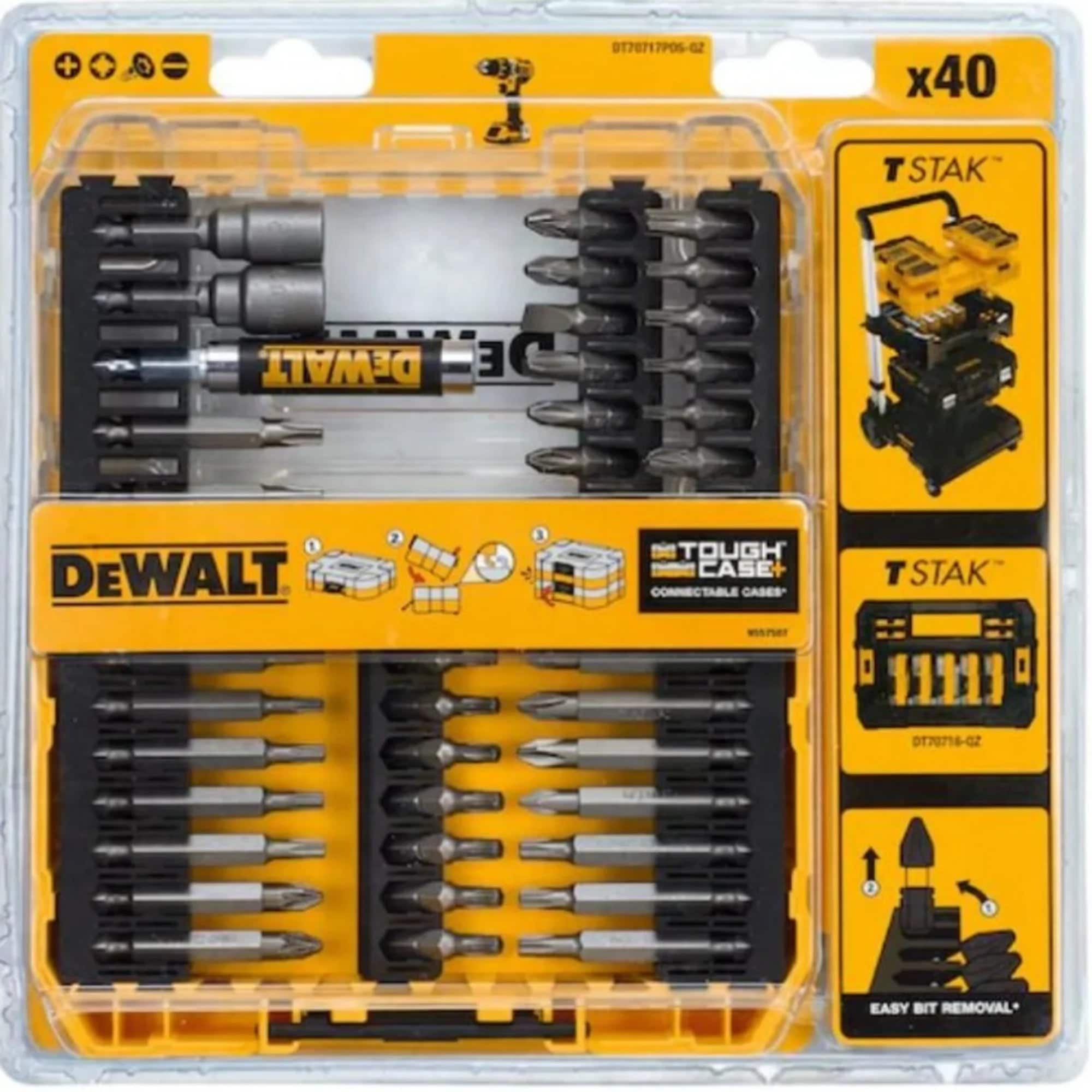 DeWalt Bit-Set 40 tlg. - DT70717 - Bild 1