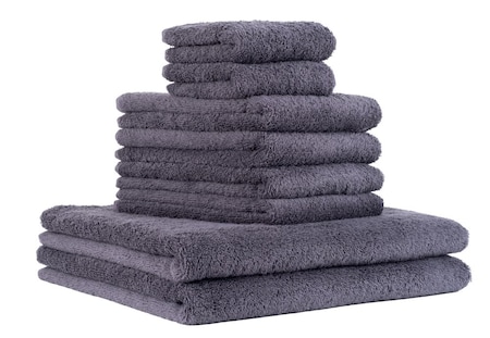 8-tlg. • • Frottier-Set PANA® Netto Gästetuch Zertifiziert Baumwolle • online Frottee • Handtuchset • • kaufen bei Set • Handtuch • Ökotex Hautverträglich 100% Handtücher Duschtuch