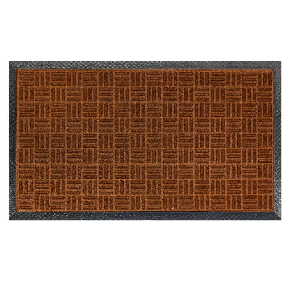 WOHNWOHL® Fußmatte Außenbereich • Witterungsbeständig • Rutschfeste Türmatte • Schmutzfängermatte •  Außen + Innen • wetterfeste Türmatte • Schmutzfangmatte • Fussmatte für den Eingangsbereich • Outdoor Türmatte | 09120121452630