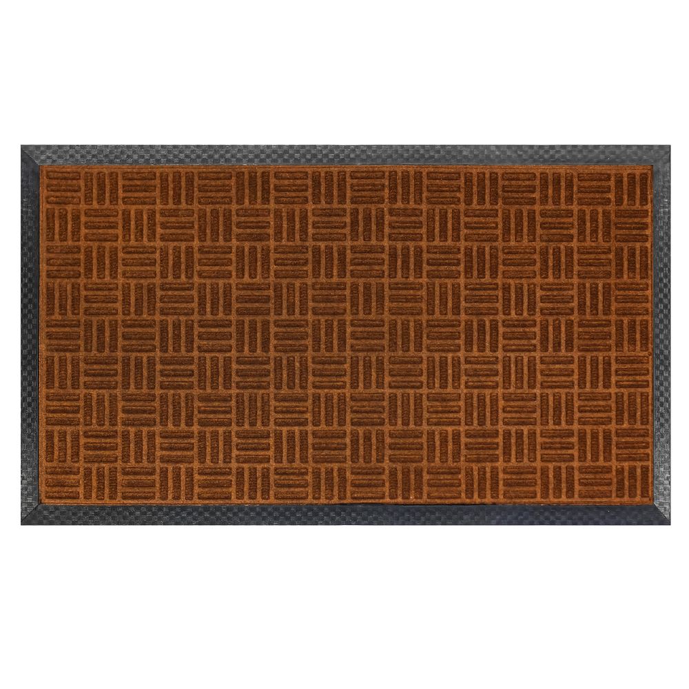 WOHNWOHL&reg; Fu&szlig;matte Au&szlig;enbereich &bull; Witterungsbest&auml;ndig &bull; Rutschfeste T&uuml;rmatte &bull; Schmutzf&auml;ngermatte &bull;  Au&szlig;en + Innen &bull; wetterfeste T&uuml;rmatte &bull; Schmutzfangmatte &bull; Fussmatte f&uuml;r den Eingangsbereich &bull; Outdoor T&uuml;rmatte - Bild 1