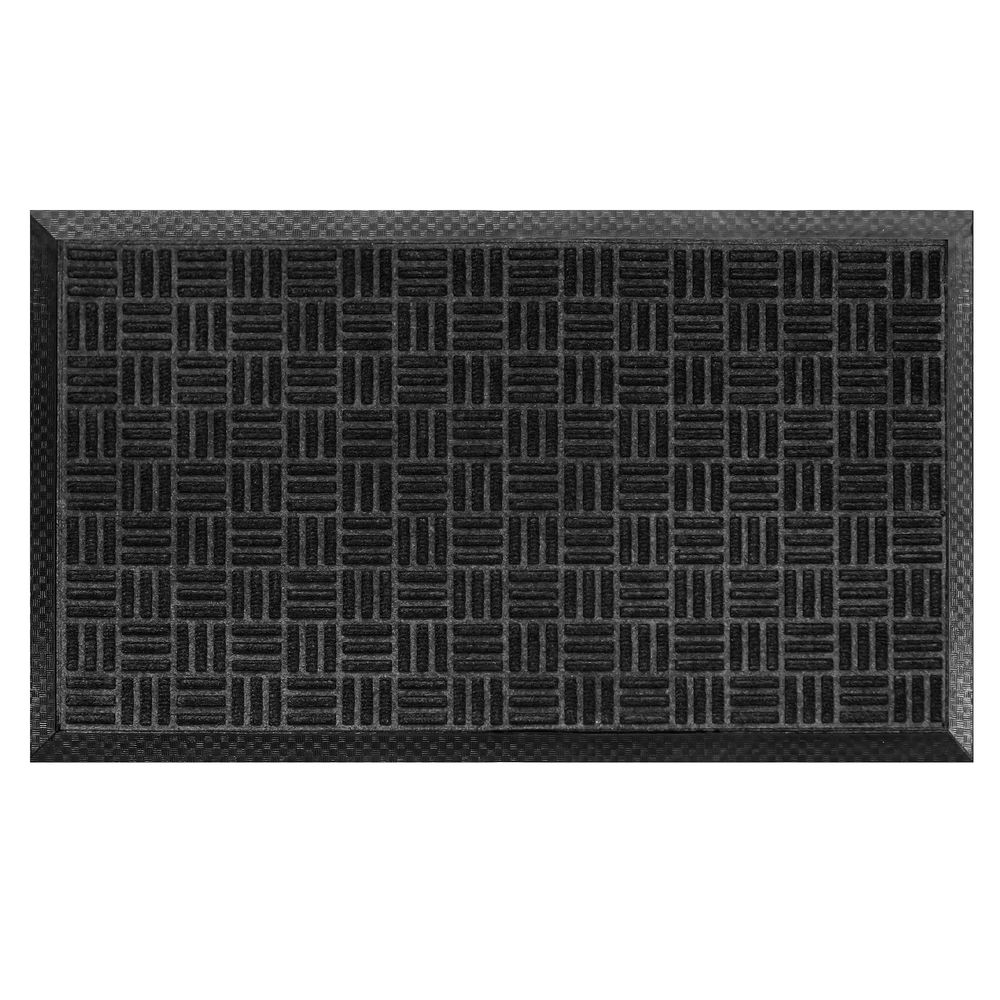 WOHNWOHL&reg; Fu&szlig;matte Au&szlig;enbereich &bull; Witterungsbest&auml;ndig &bull; Rutschfeste T&uuml;rmatte &bull; Schmutzf&auml;ngermatte &bull;  Au&szlig;en + Innen &bull; wetterfeste T&uuml;rmatte &bull; Schmutzfangmatte &bull; Fussmatte f&uuml;r den Eingangsbereich &bull; Outdoor T&uuml;rmatte - Bild 1