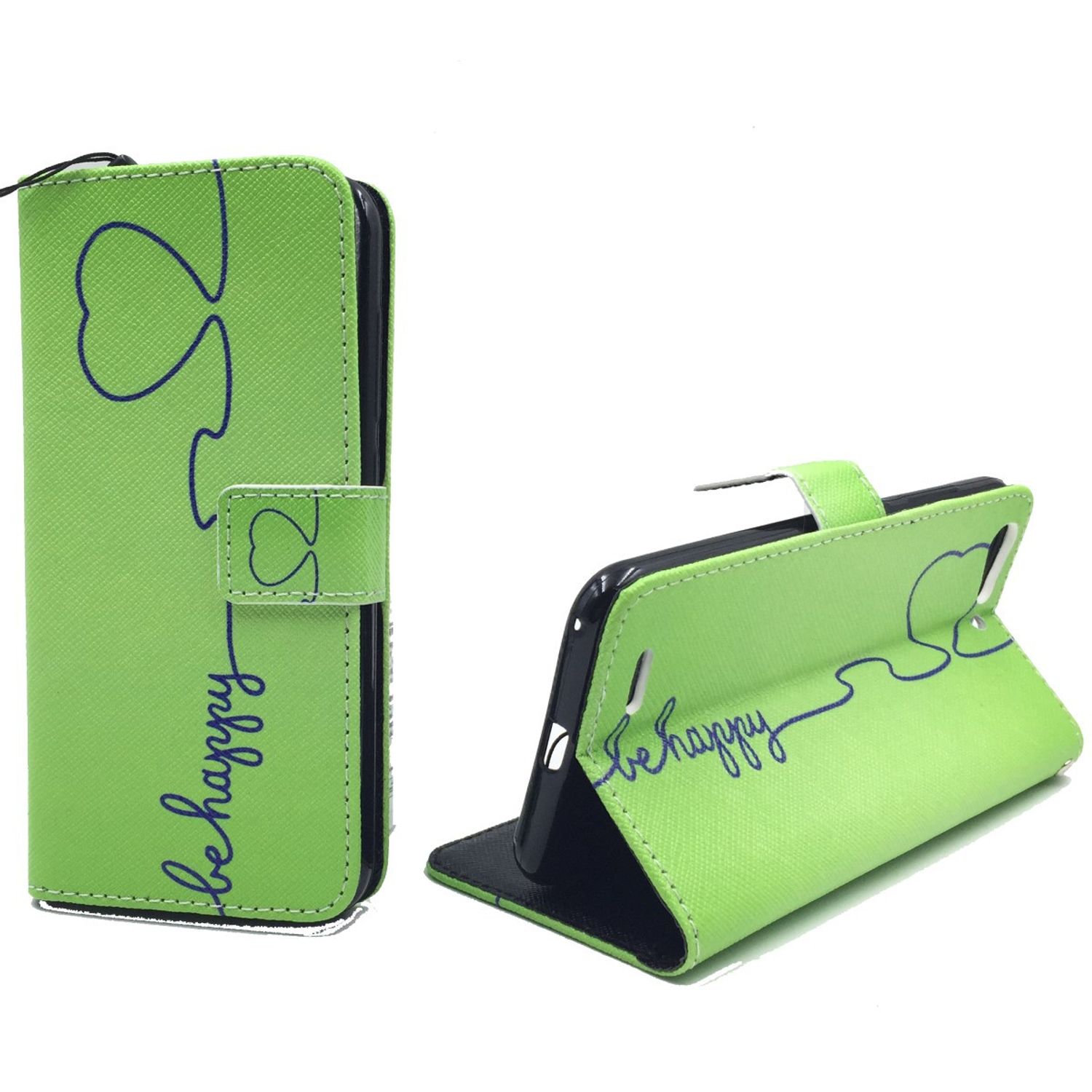 H&uuml;lle Handy Schutz f&uuml;r Samsung Galaxy Tasche Case Cover Wallet Flip Etuis Motiv - Bild 1