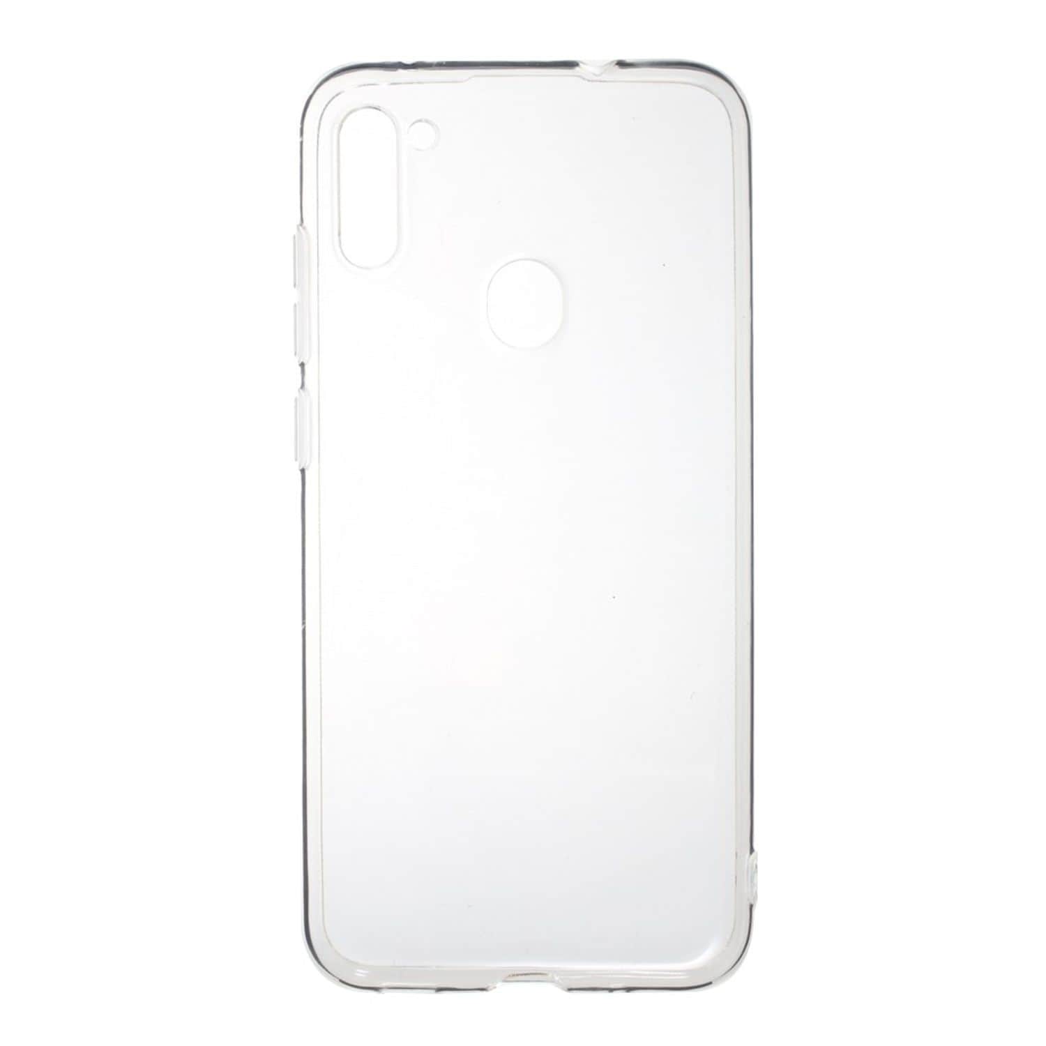 Handyh&uuml;lle f&uuml;r Samsung Galaxy A11 Schutzcase Backcover Bumper Etuis Transparent - Bild 1