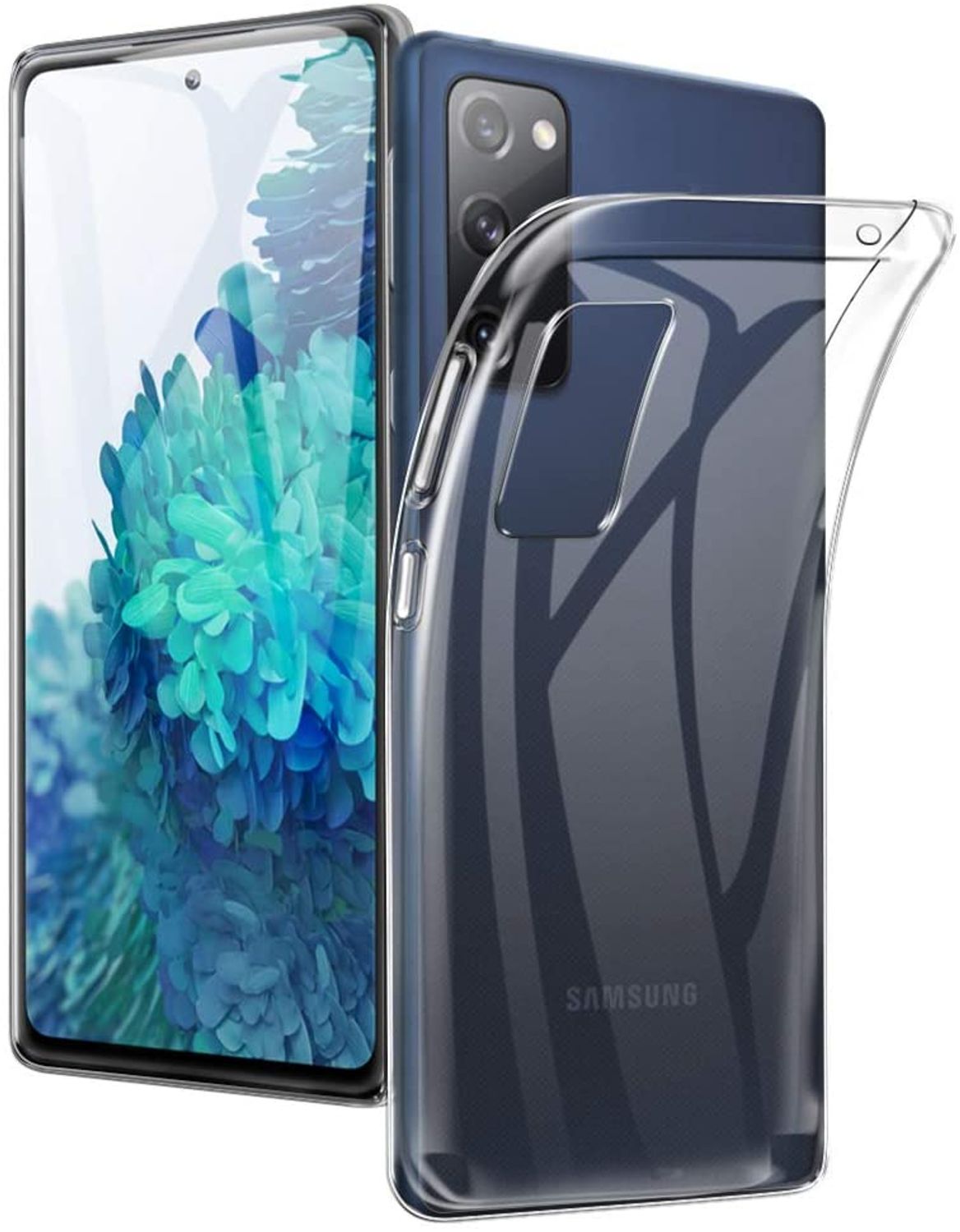 Handyh&uuml;lle f&uuml;r Samsung Galaxy S20 FE Schutzcase Backcover Bumper Transparent - Bild 1