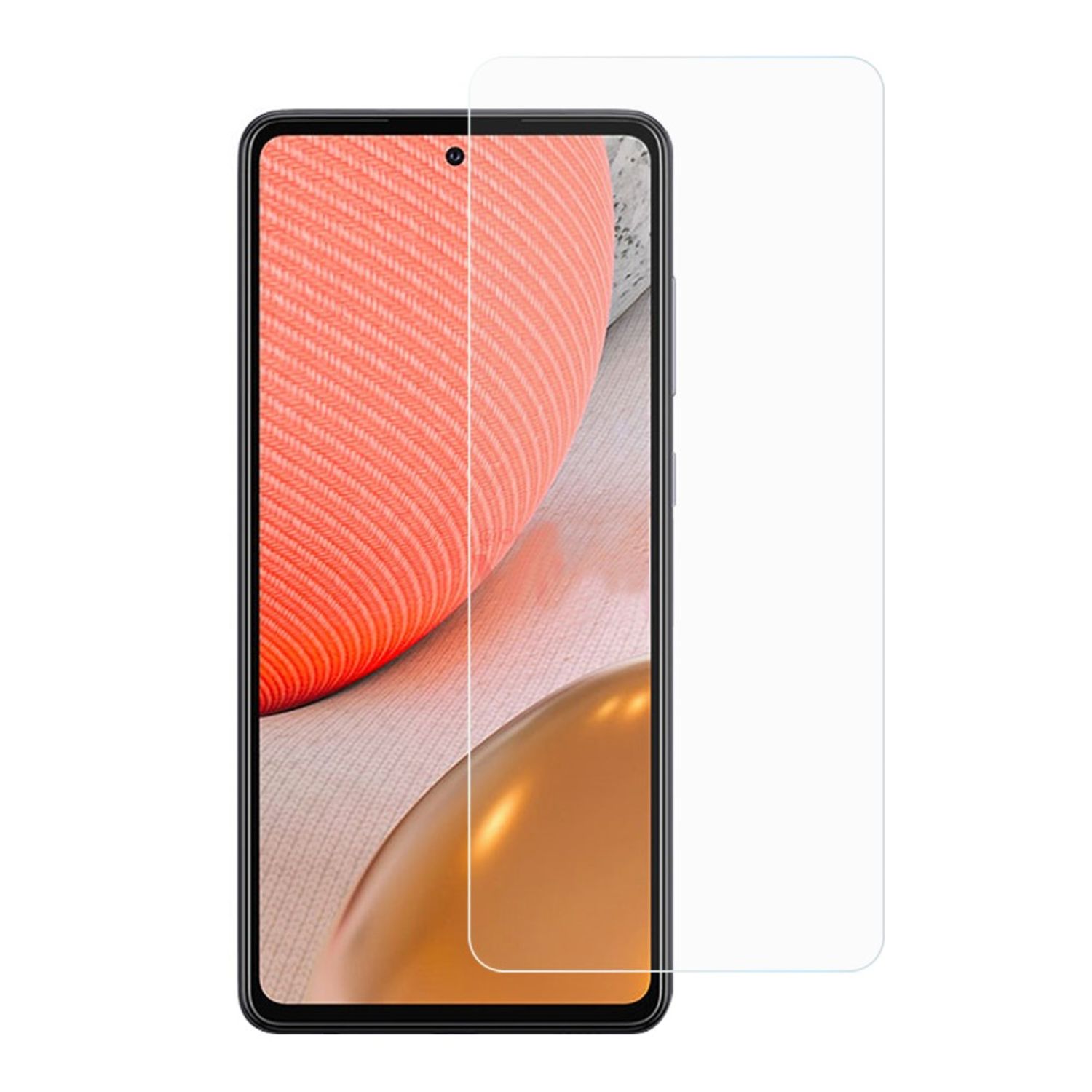Samsung Galaxy A72 Panzerfolie Glas Schutzglas 9h Hartglas Schutzfolie Display - Bild 1
