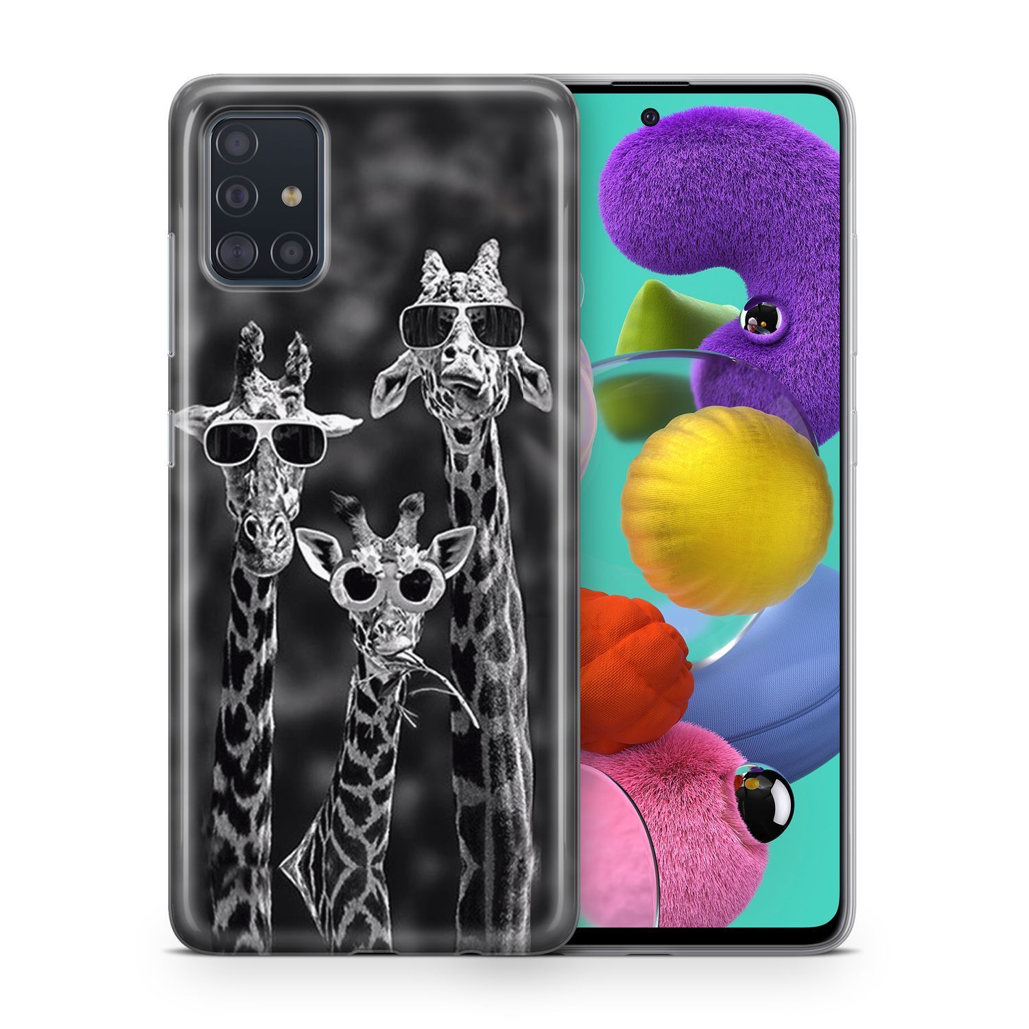 H&uuml;lle Handy Schutz f&uuml;r Huawei P30 Case Cover Tasche Bumper Etuis TPU Motiv Neu - Bild 1