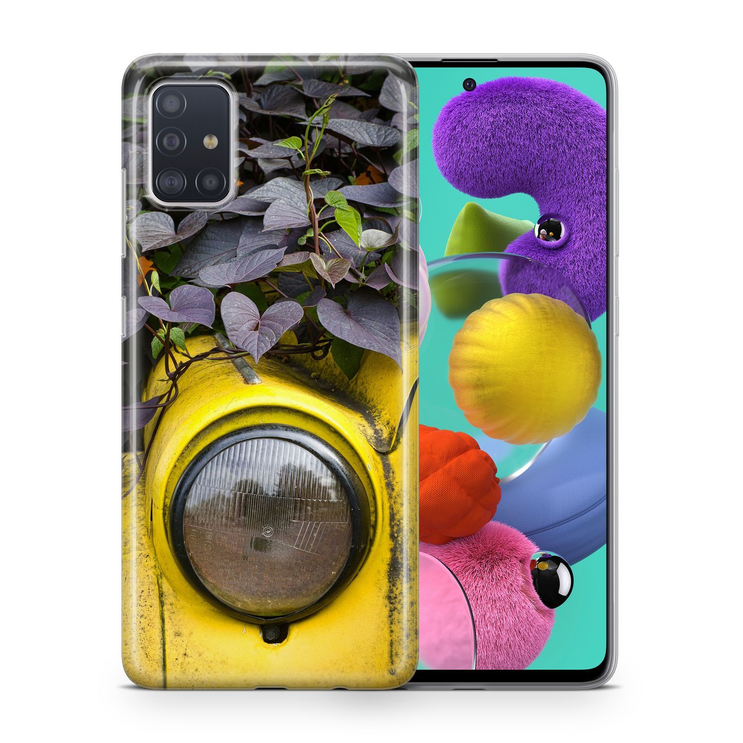 H&uuml;lle Handy Schutz f&uuml;r Huawei P20 Case Cover Tasche Bumper Etuis TPU Motiv Neu - Bild 1