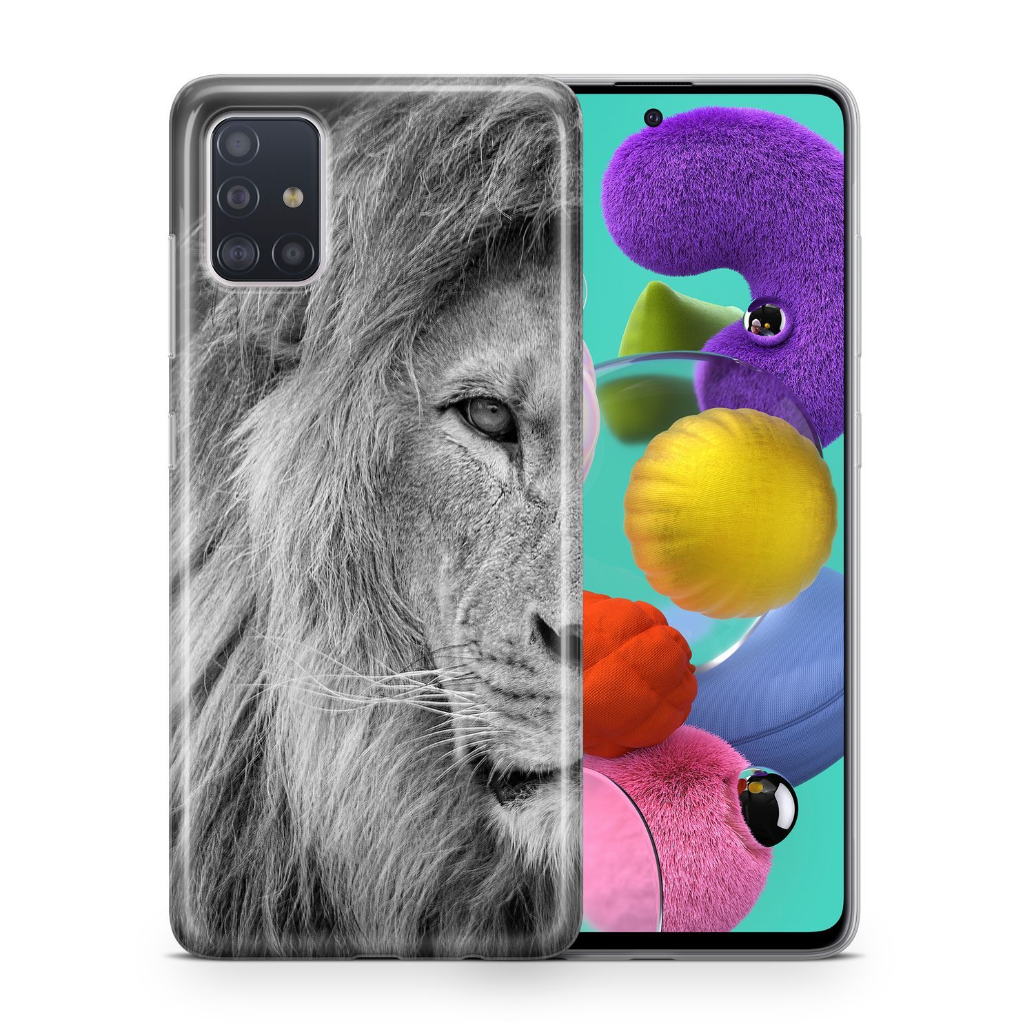 H&uuml;lle Handy Schutz f&uuml;r Huawei P Smart Z Case Cover Tasche Bumper Etuis TPU Motiv - Bild 1