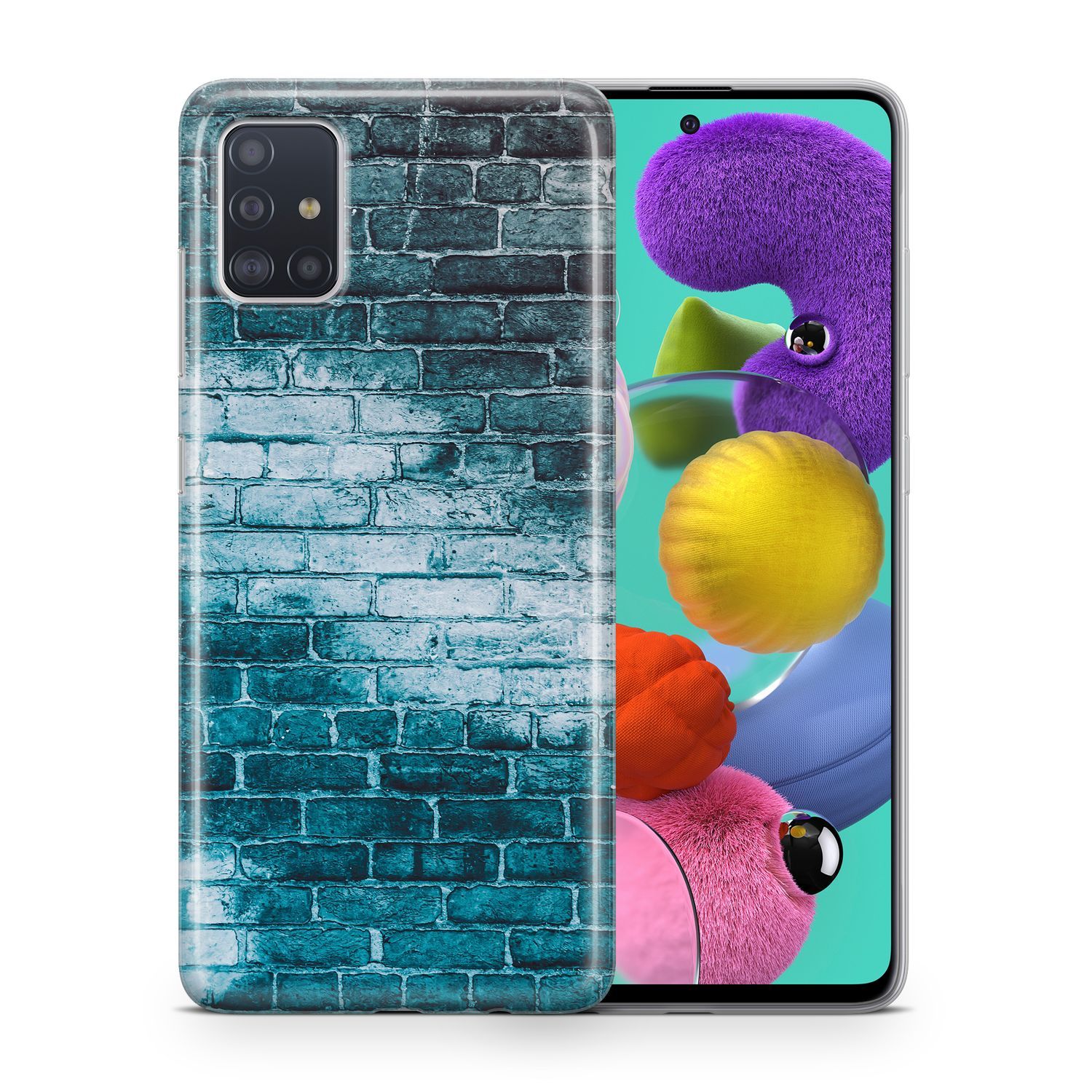 H&uuml;lle Handy Schutz f&uuml;r Samsung Galaxy A21s Case Cover Tasche Bumper Etuis TPU - Bild 1
