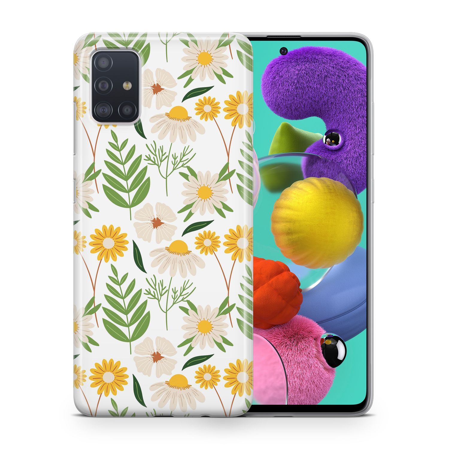 H&uuml;lle Handy Schutz f&uuml;r Wiko Y60 Case Cover Tasche Bumper Etuis TPU Motiv Schale - Bild 1