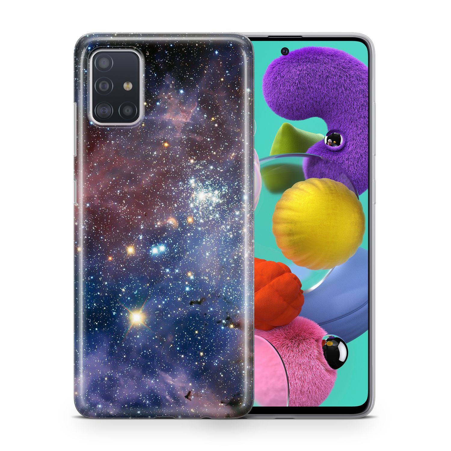 H&uuml;lle Handy Schutz f&uuml;r Wiko Y61 Case Cover Tasche Bumper Etuis TPU Motiv Schale - Bild 1