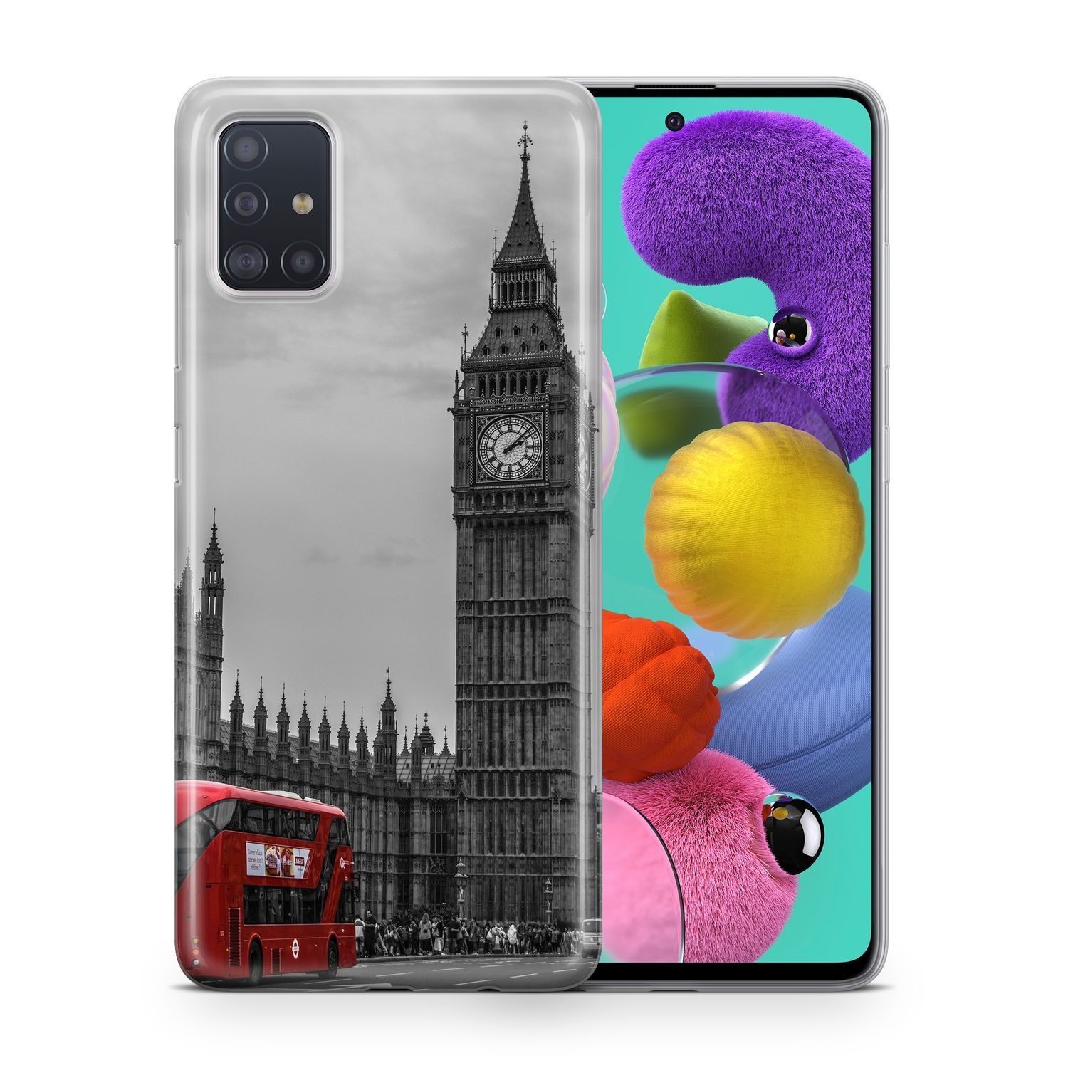 H&uuml;lle Handy Schutz f&uuml;r Nokia G300 Case Cover Tasche Bumper Etuis TPU Motiv Neu - Bild 1