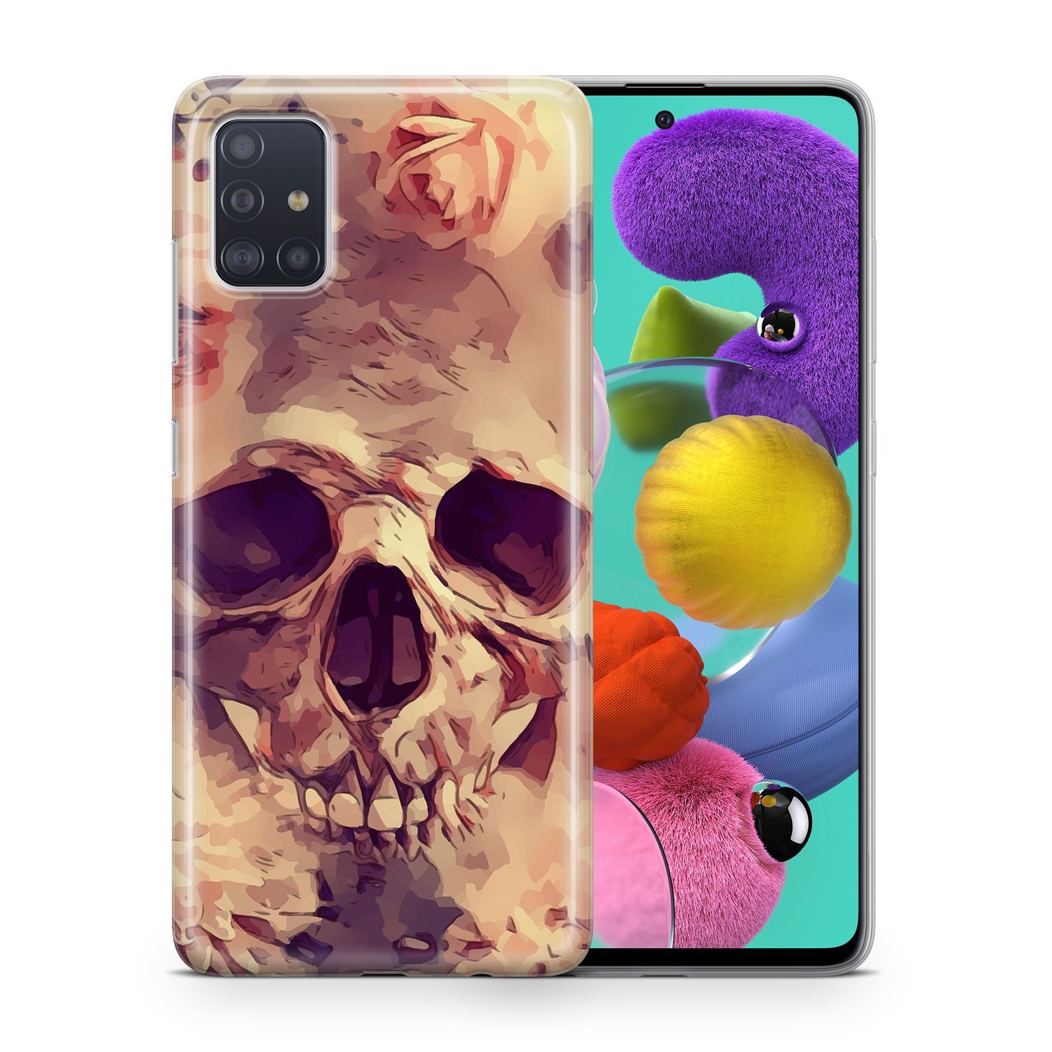 H&uuml;lle Handy Schutz f&uuml;r Wiko Y62 Case Cover Tasche Bumper Etuis TPU Motiv Schale - Bild 1
