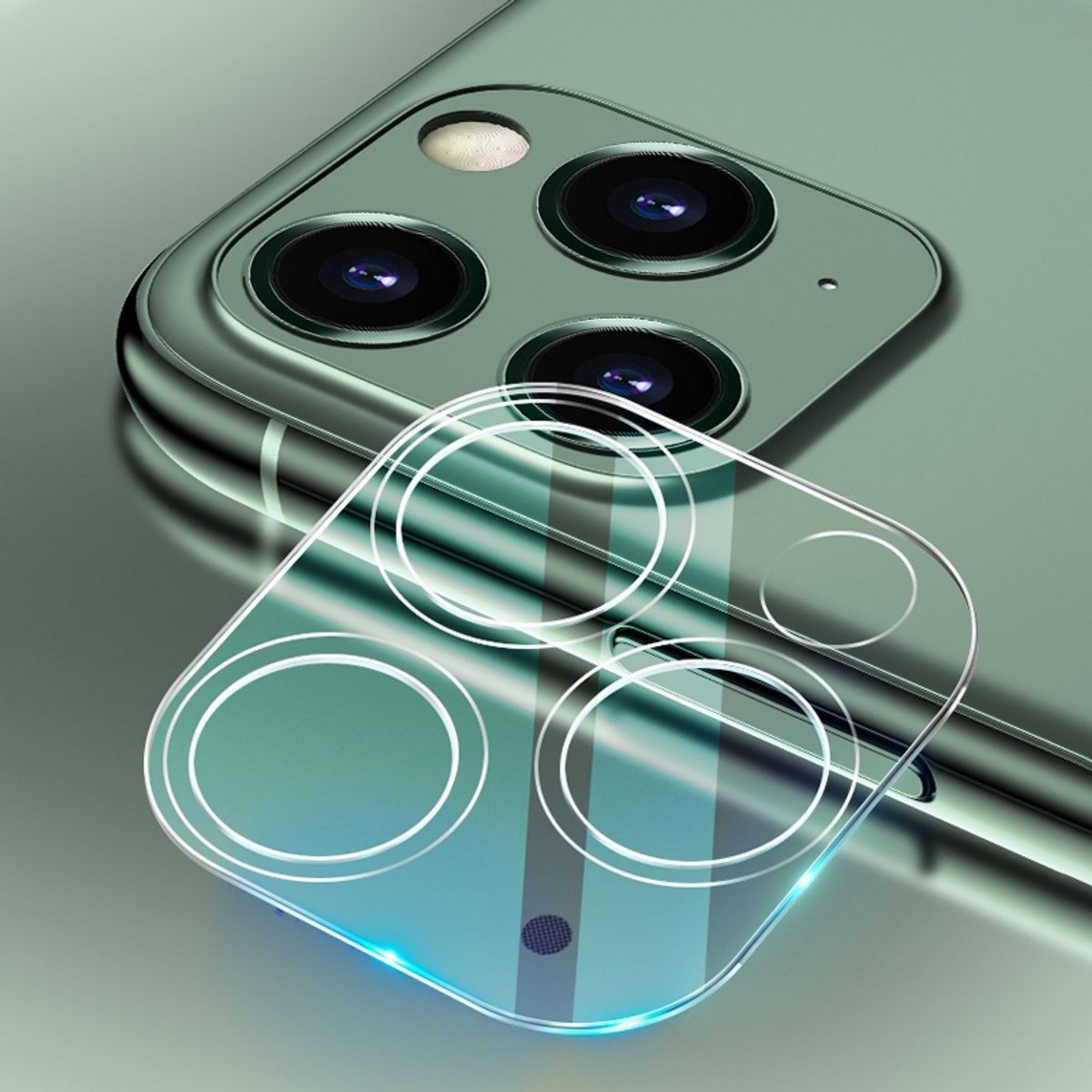 Kameraschutz f&uuml;r Apple iPhone 11 Pro Max - Lens Glas - Bild 1