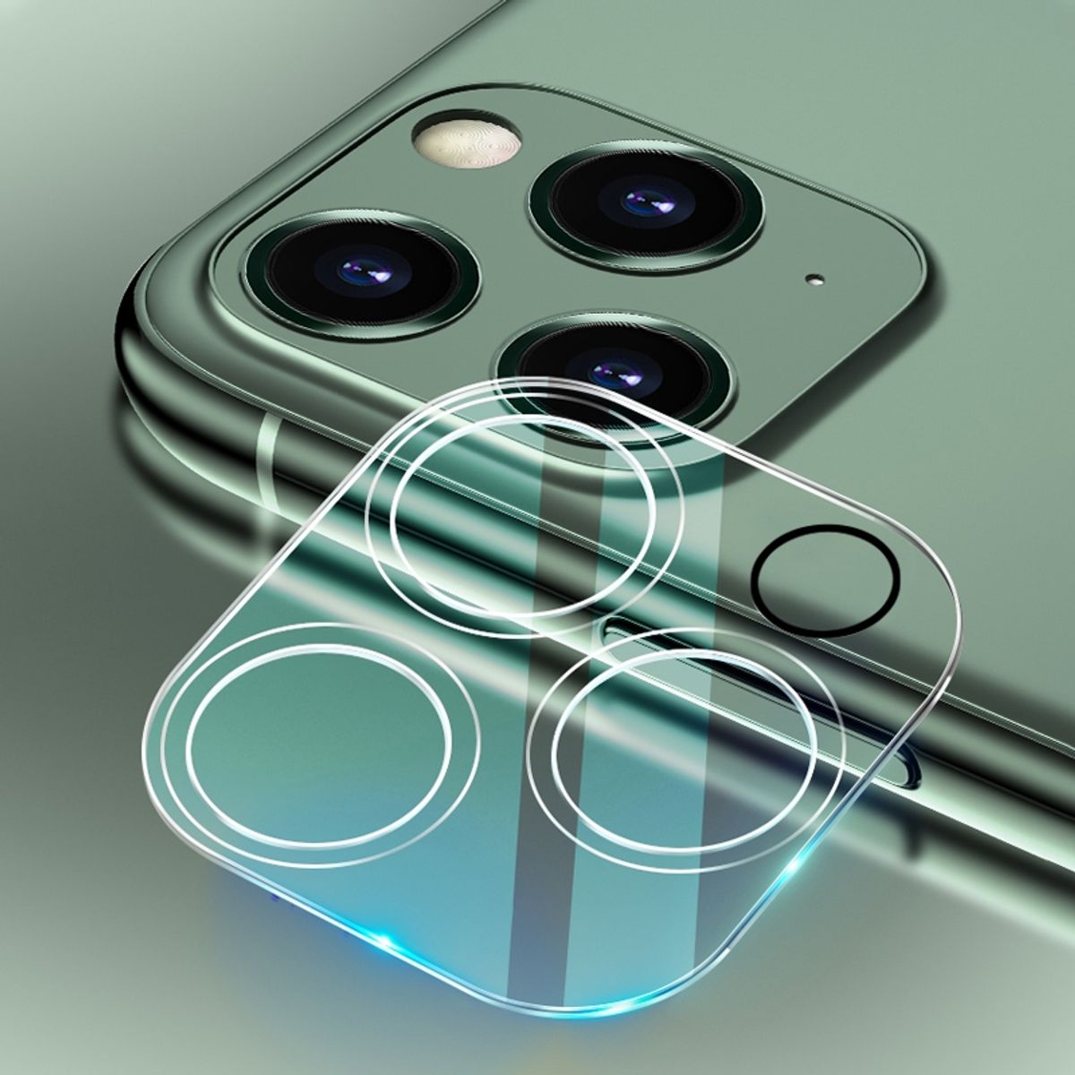 Kameraschutz f&uuml;r Apple iPhone 12 - Lens Glas - Bild 1