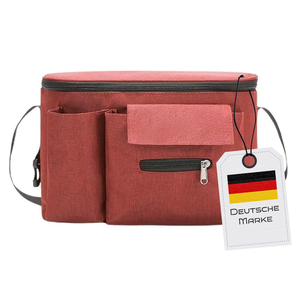 Kinderwagen Organizer Kinderwagentasche Buggy Tasche Getr&auml;nkehalter Wickeltasche - Bild 1