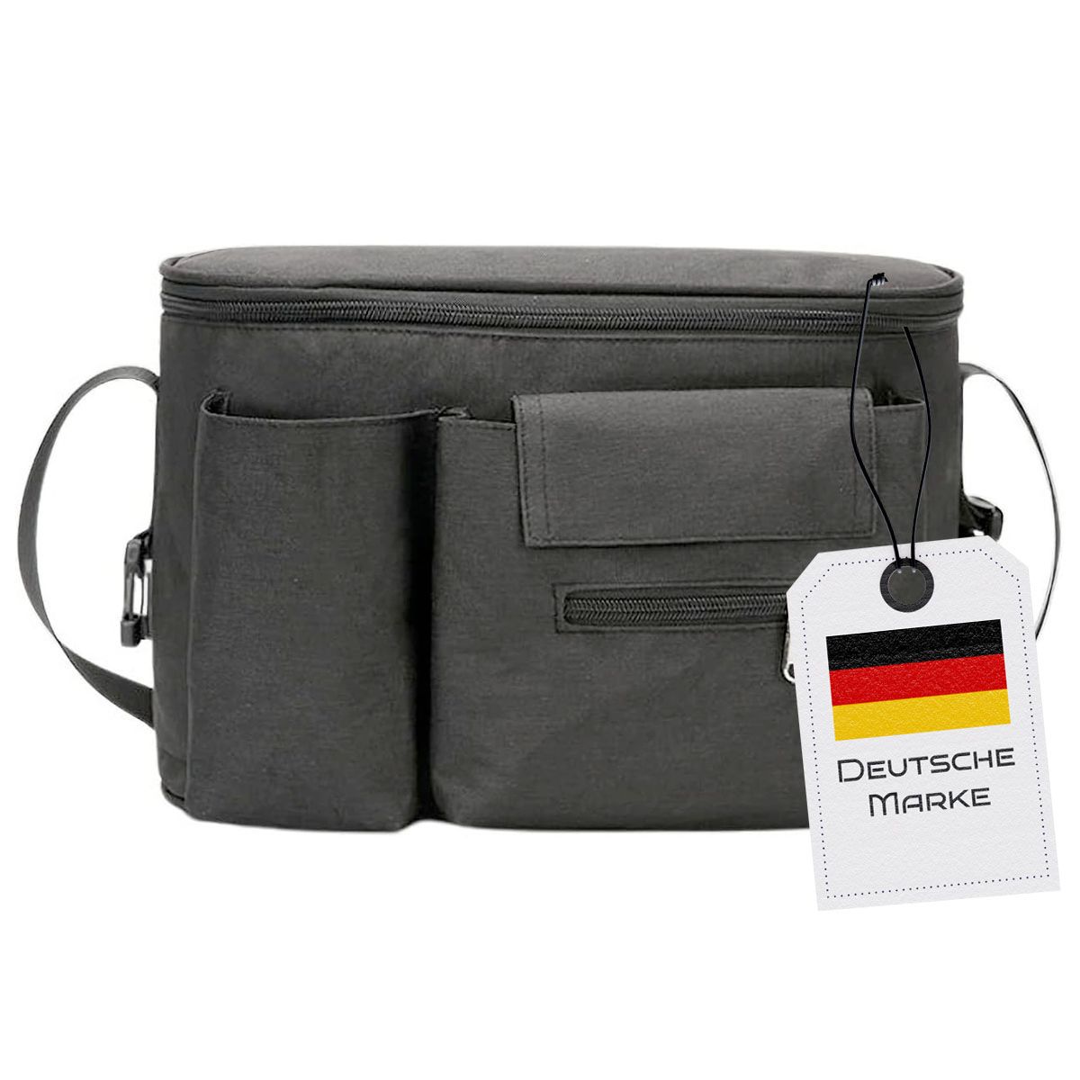 Kinderwagen Organizer Kinderwagentasche Buggy Tasche Getr&auml;nkehalter Wickeltasche - Bild 1