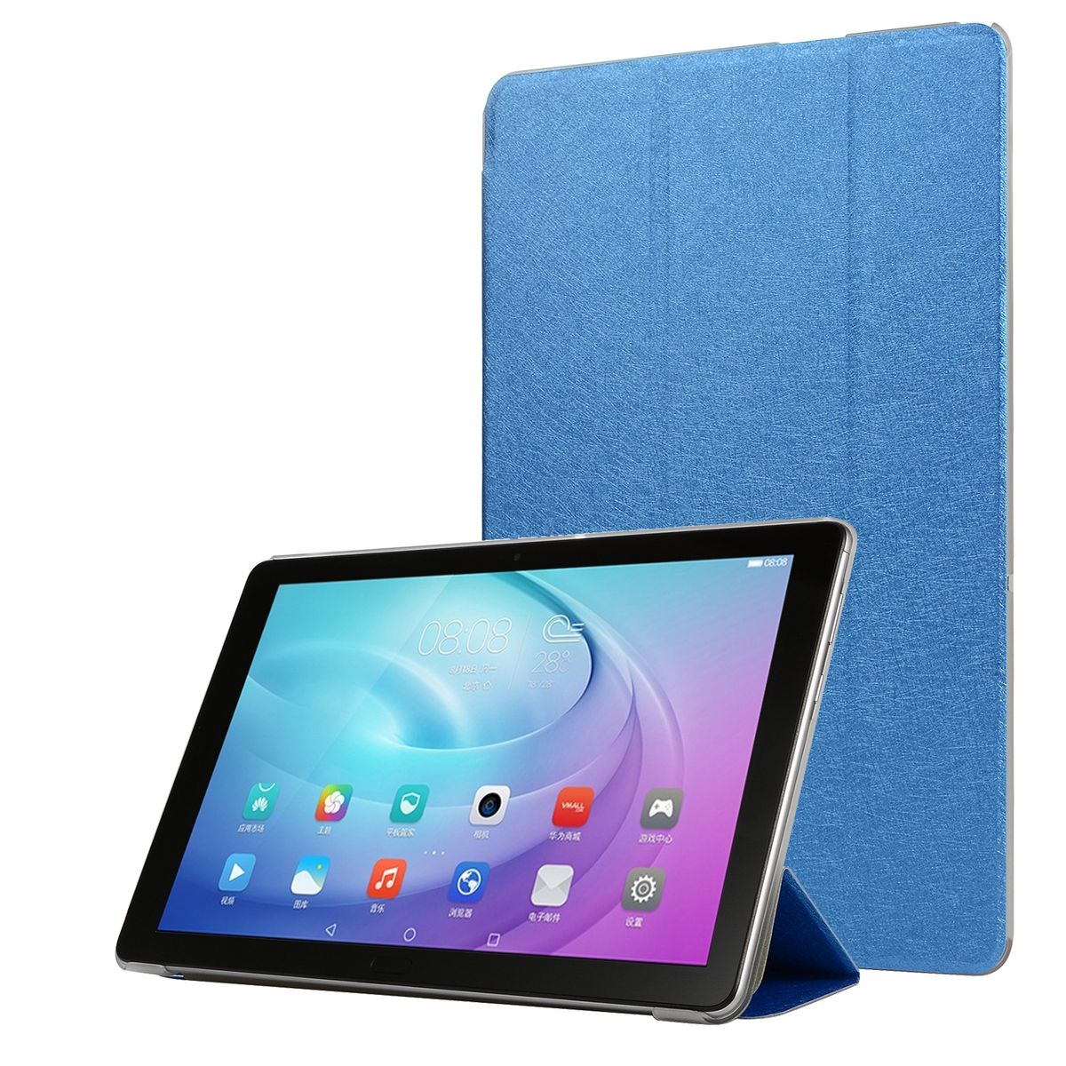 Schutz Tablet H&uuml;lle f&uuml;r Samsung Galaxy Tab A7 Case Cover Tasche Etuis Blau Neu - Bild 1
