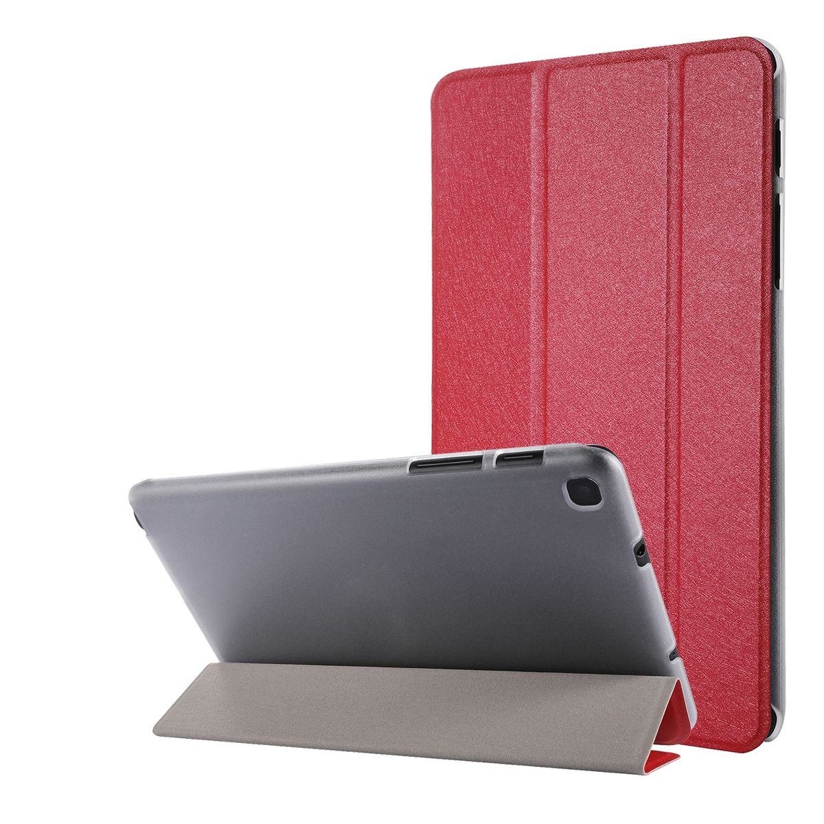 Schutz Tablet H&uuml;lle f&uuml;r Samsung Galaxy Tab A7 Lite Case Cover Tasche Etuis Rot - Bild 1