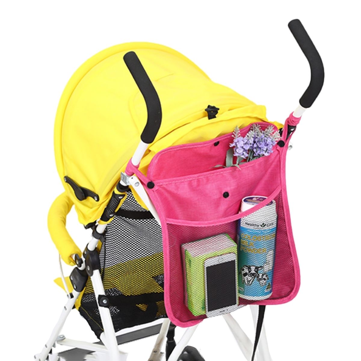 Universal Kinderwagen Einkaufsnetz Organizer Baby Tasche Buggy Kinderwagennetz - Bild 1