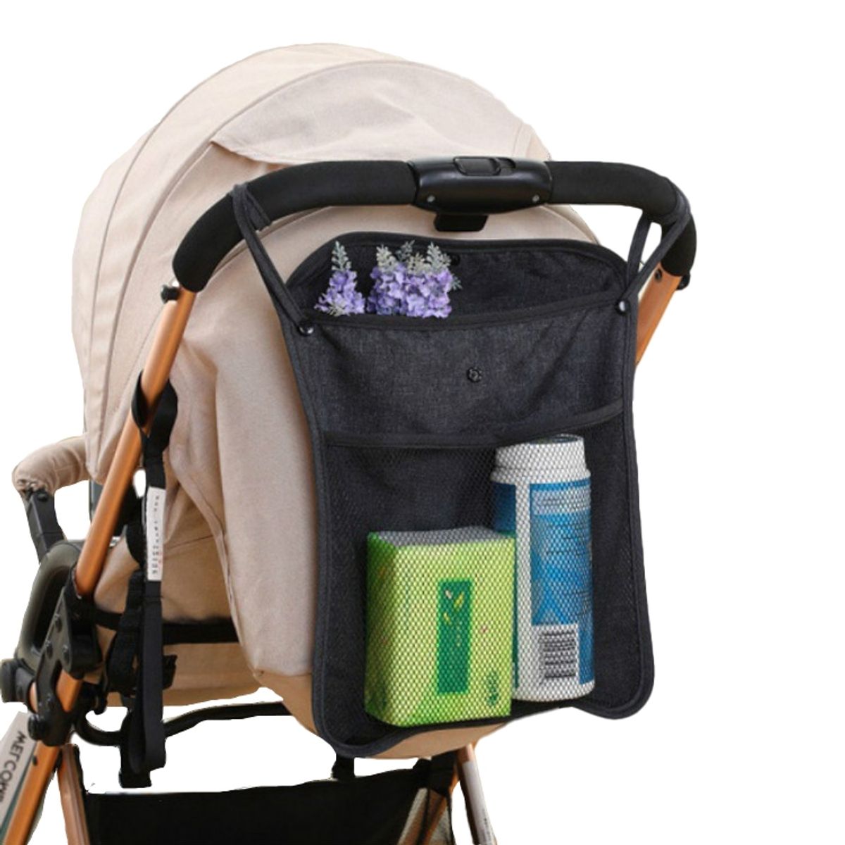 Universal Kinderwagen Einkaufsnetz Organizer Baby Tasche Buggy Kinderwagennetz - Bild 1