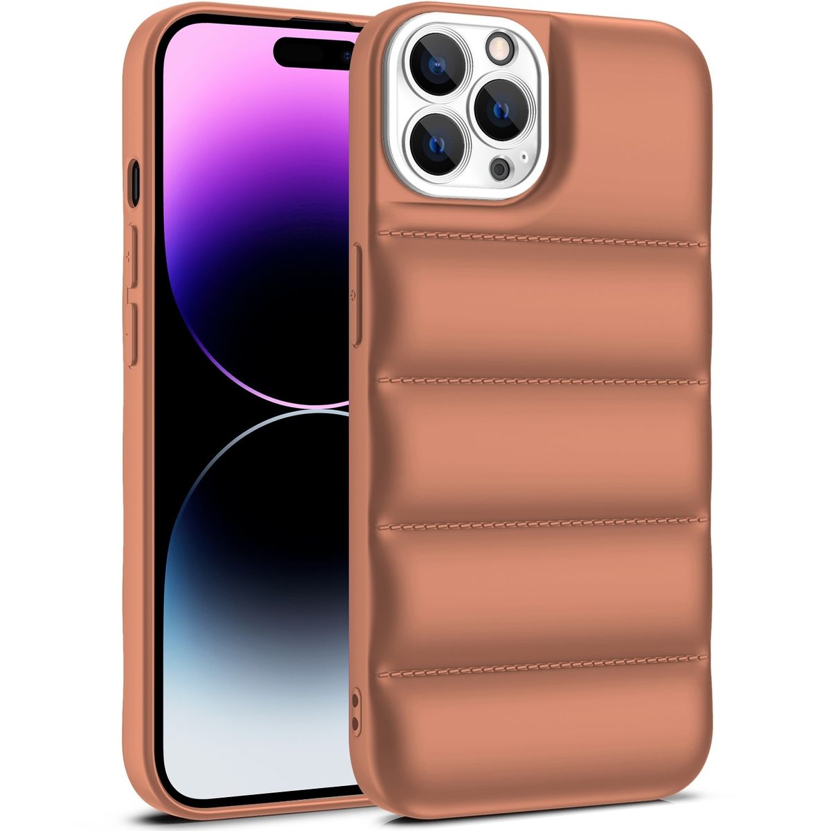 Schutz Handy H&uuml;lle f&uuml;r Apple iPhone 15 Pro Case Cover Airbag Bumper Etuis Schale - Bild 1