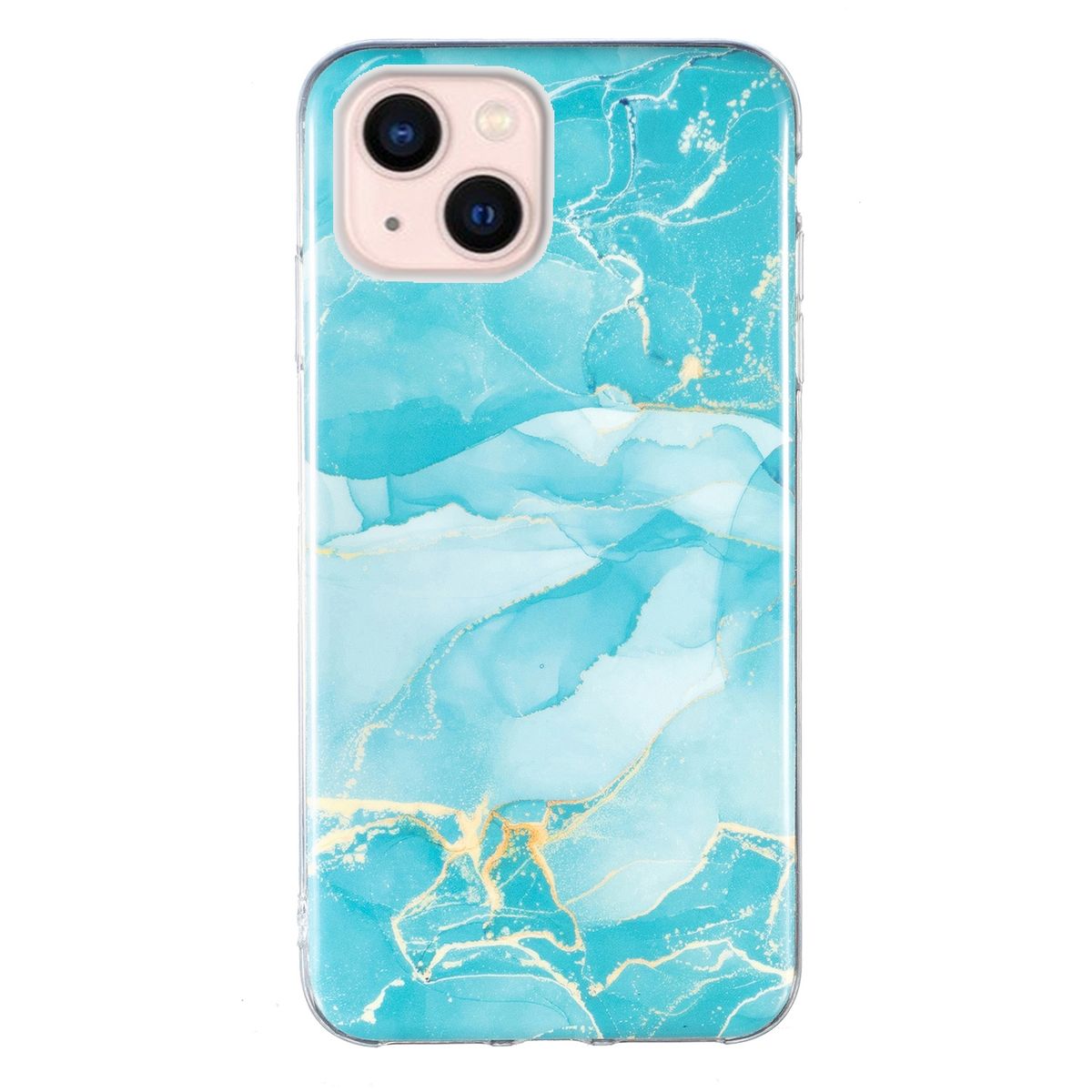 Schutz Handy H&uuml;lle f&uuml;r Apple iPhone 15 Case Cover Marmor Bumper Etuis Schale Neu - Bild 1